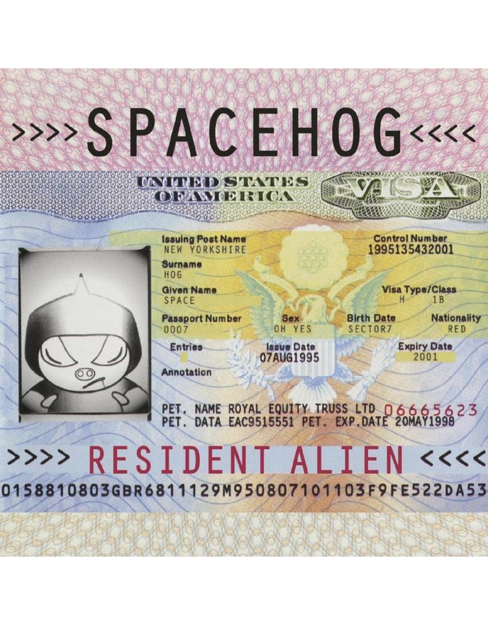 Spacehog - Resident Alien (Pink Vinyl)