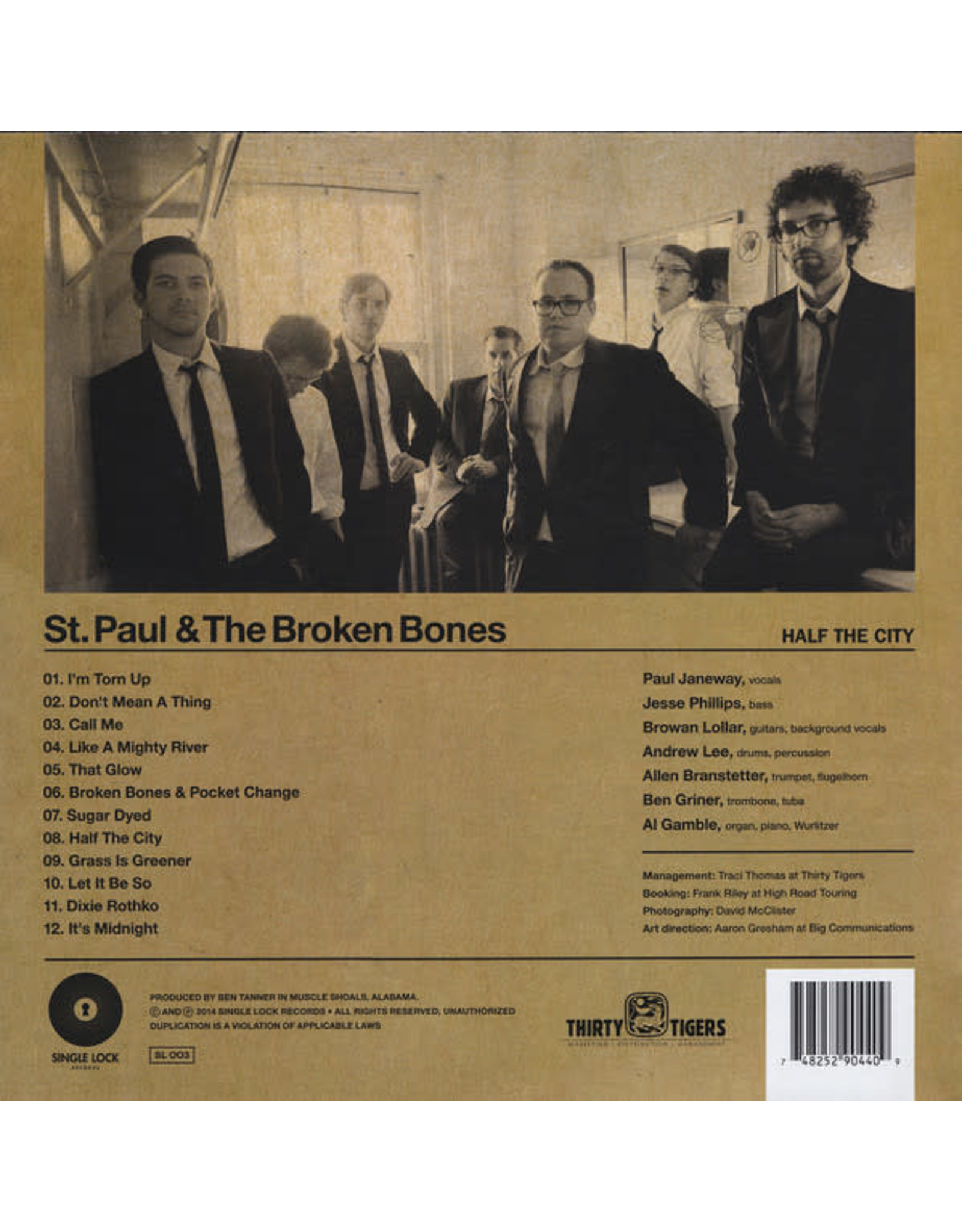 St. Paul & The Broken Bones - Half The City