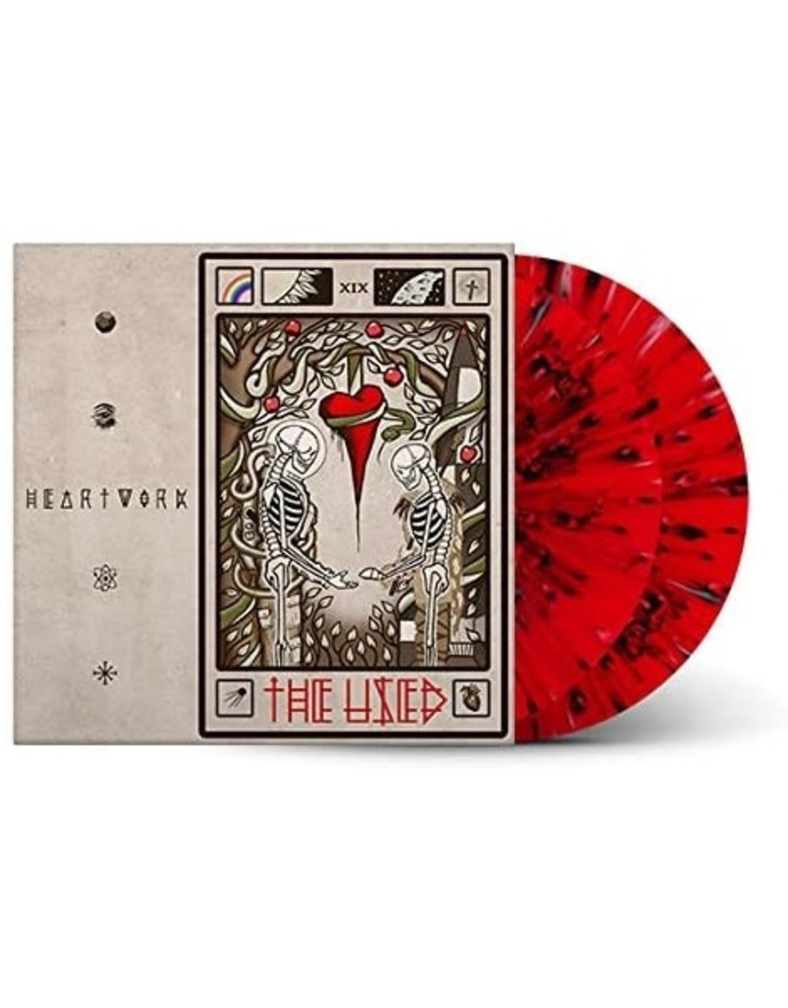 Used - Heartwork (Red Splatter Vinyl)