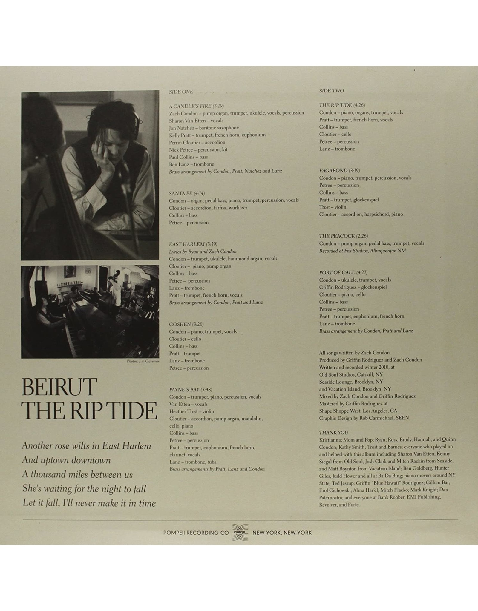 Beirut - The Rip Tide