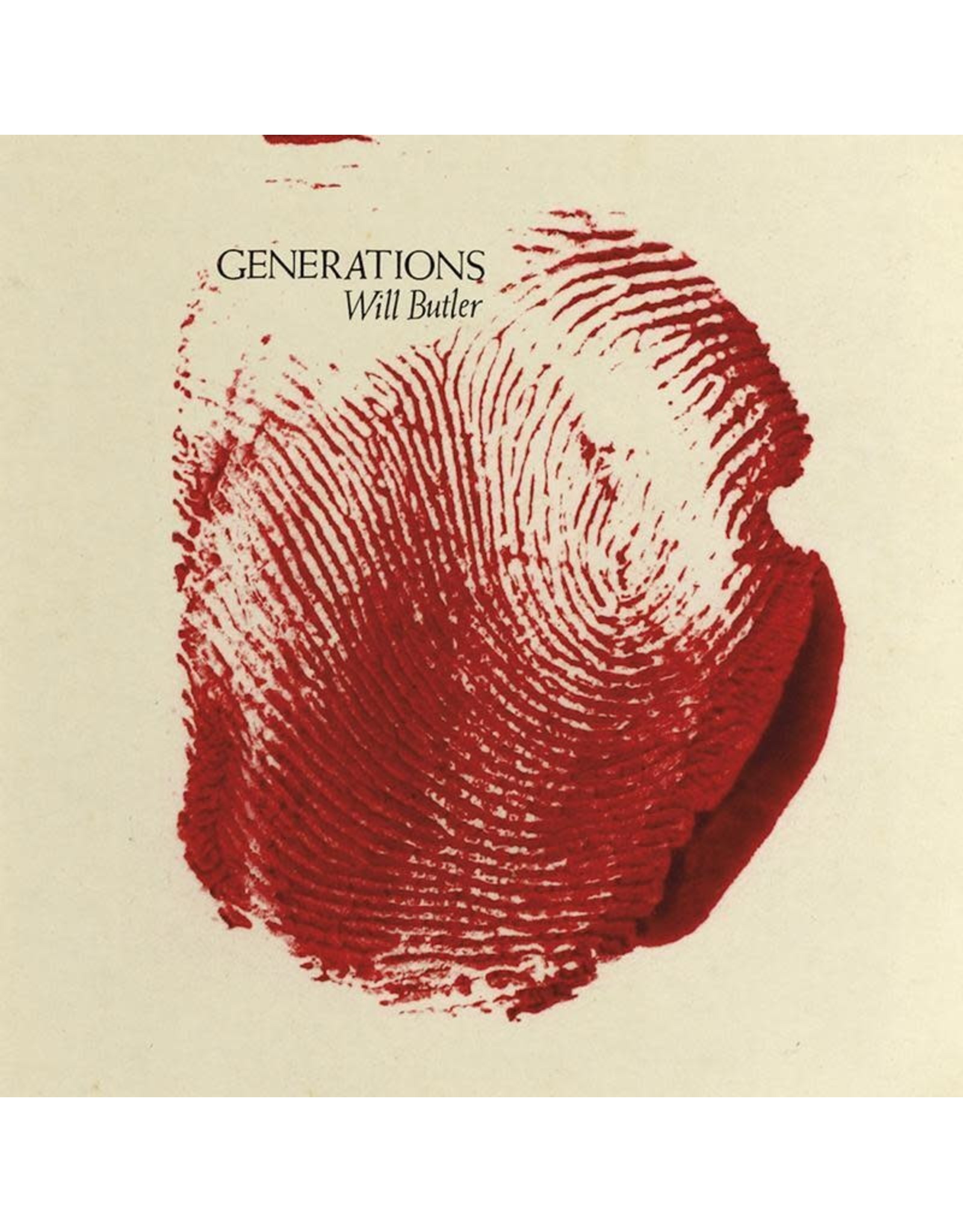 Will Butler - Generations (Exclusive Red Splatter Vinyl)
