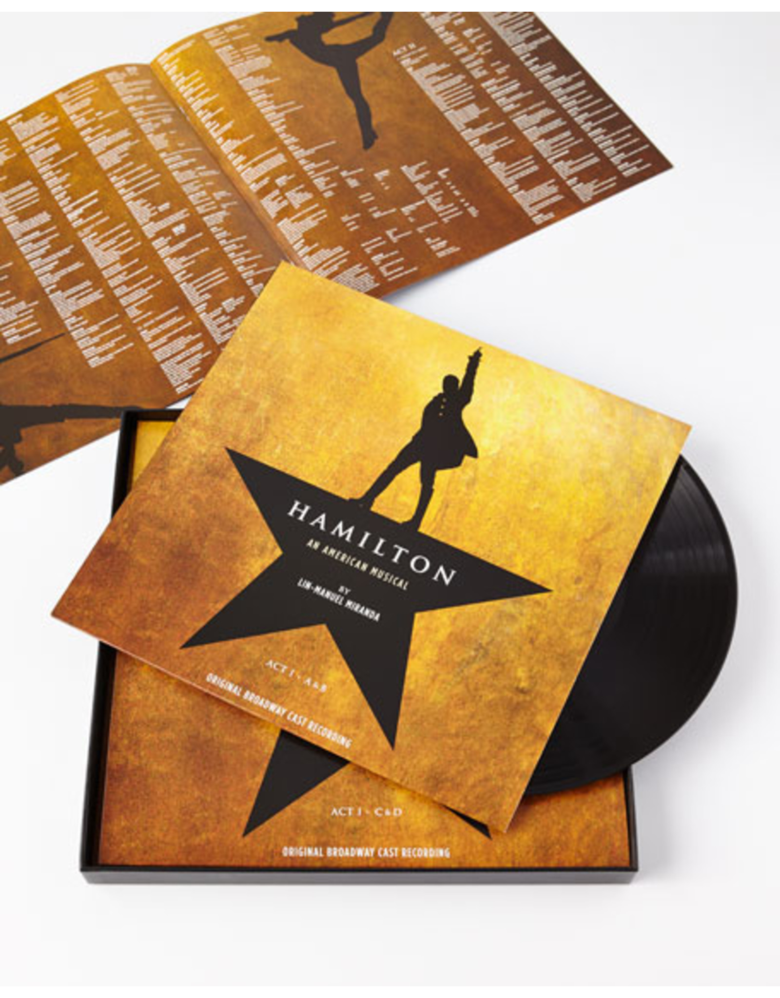 Original Broadway Cast - Hamilton (Deluxe Edition) [4LP Box Set]