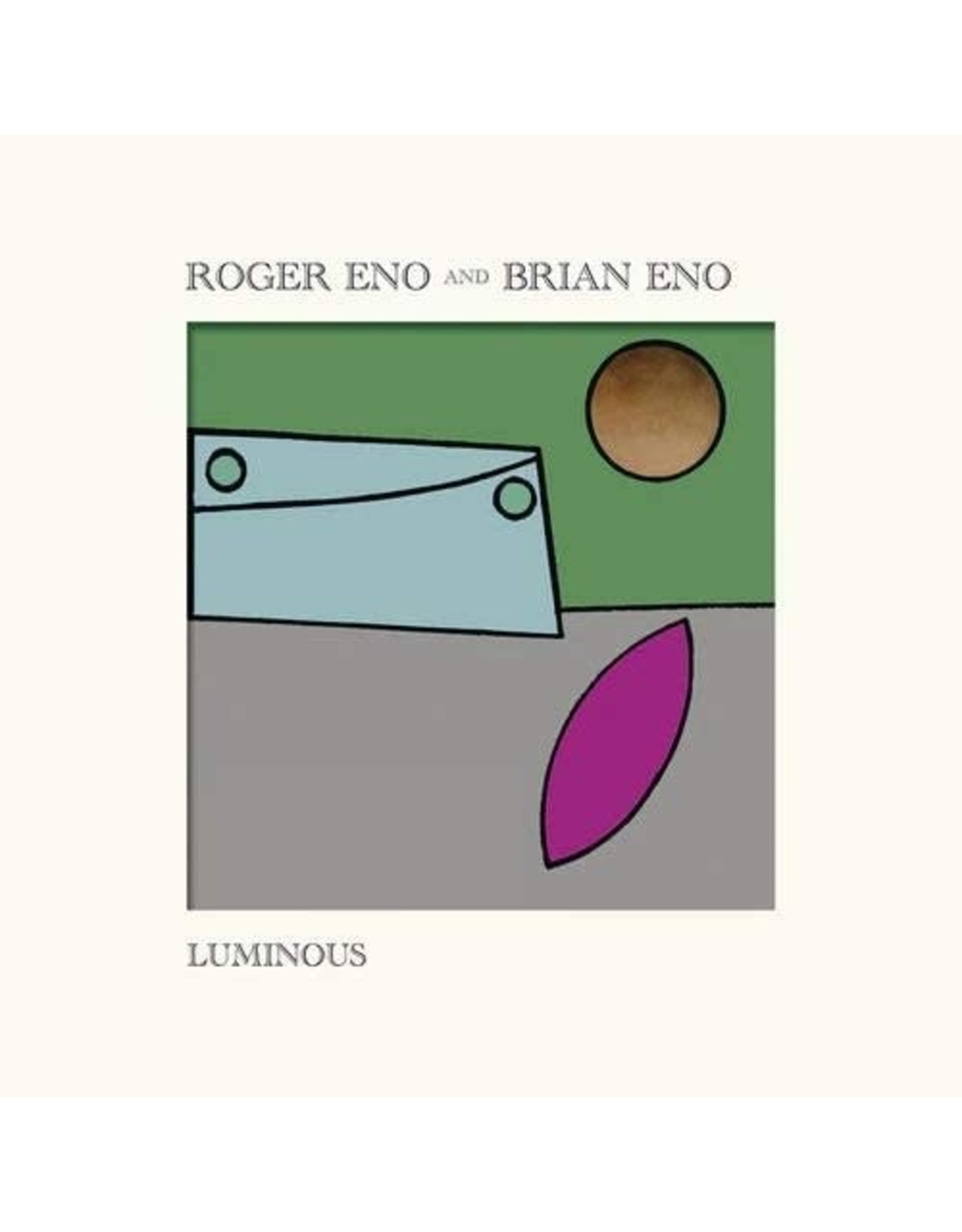Roger & Brian Eno ‎– Luminous (Exclusive Sun Yellow Vinyl)