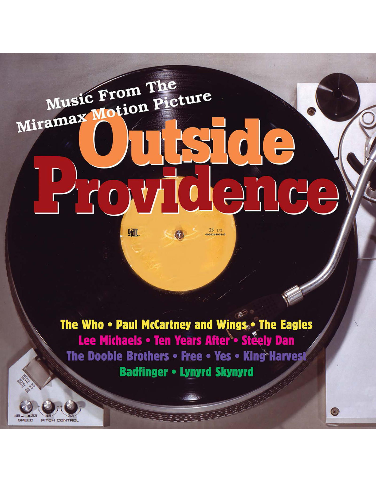 Various - Outside Providence (Music From The Film) [Exclusive Orange Crush Vinyl)