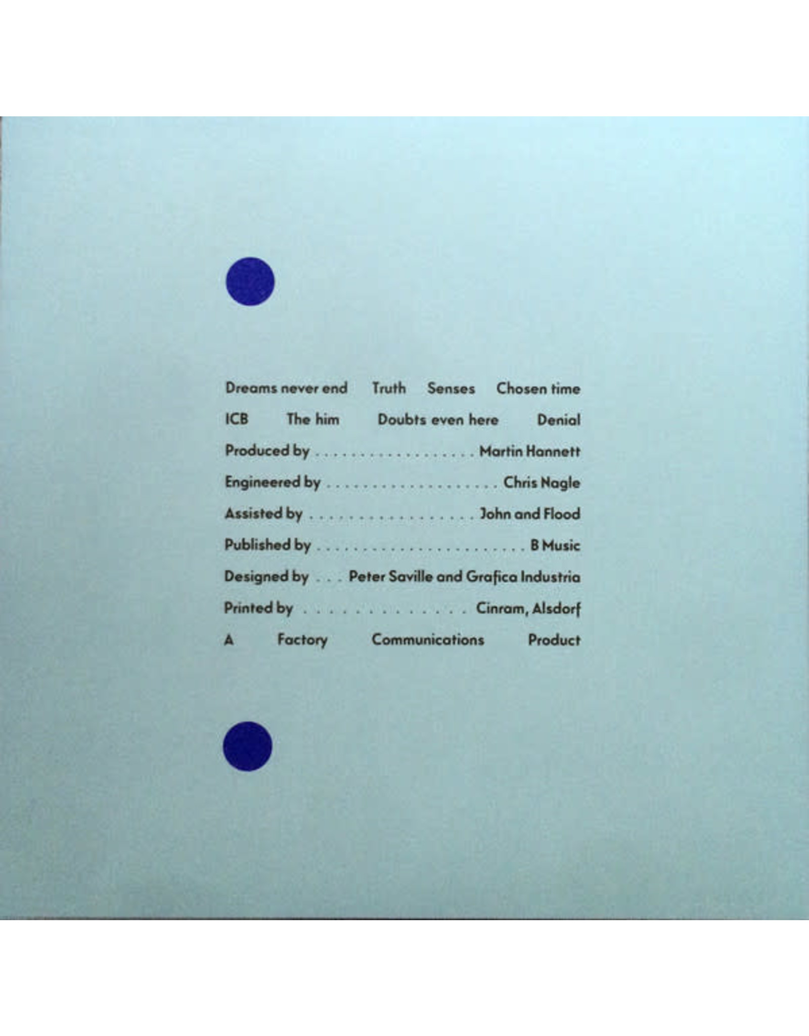 New Order - Movement (2019 Remaster)