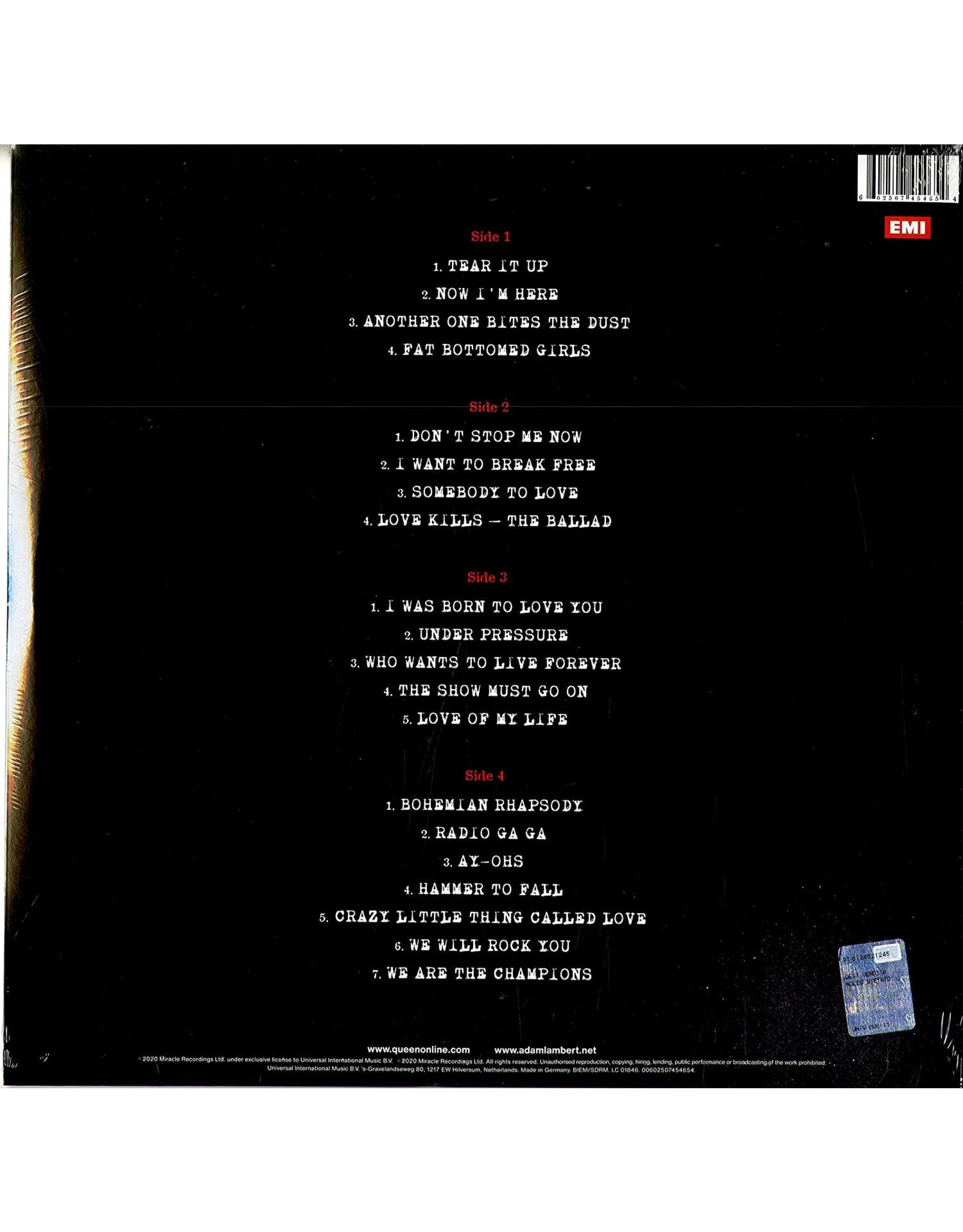 Queen + Adam Lambert - Live Around The World