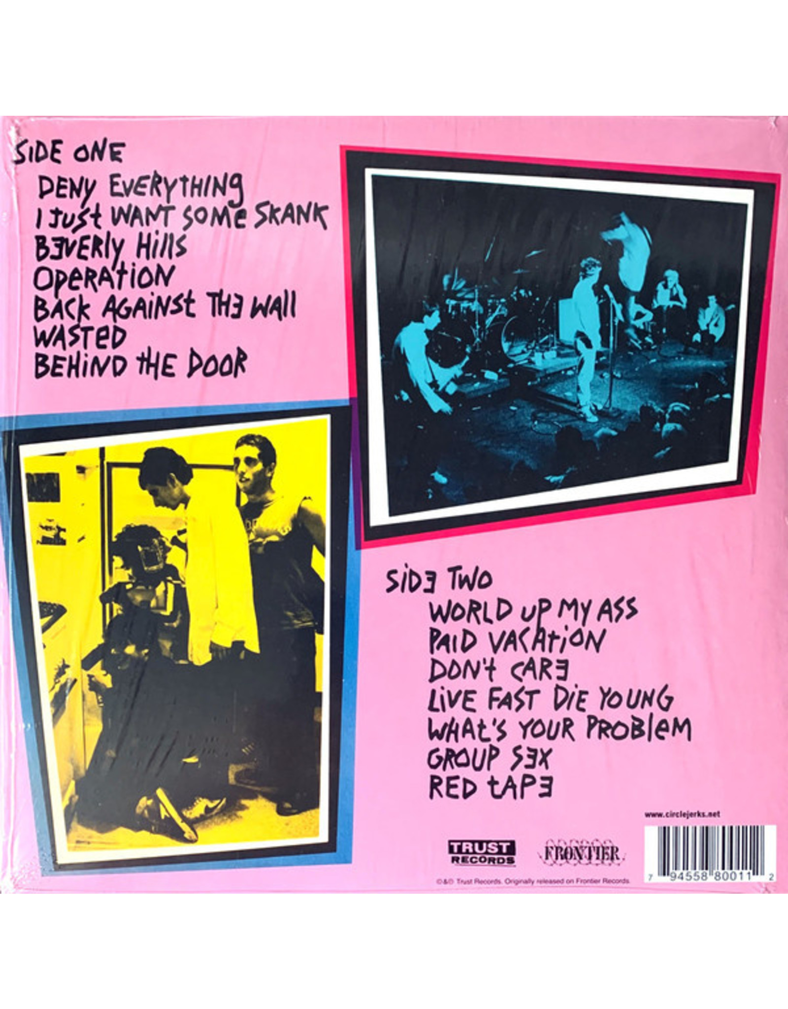 Circle Jerks Group Sex 40th Anniversary [vinyl] Pop Music