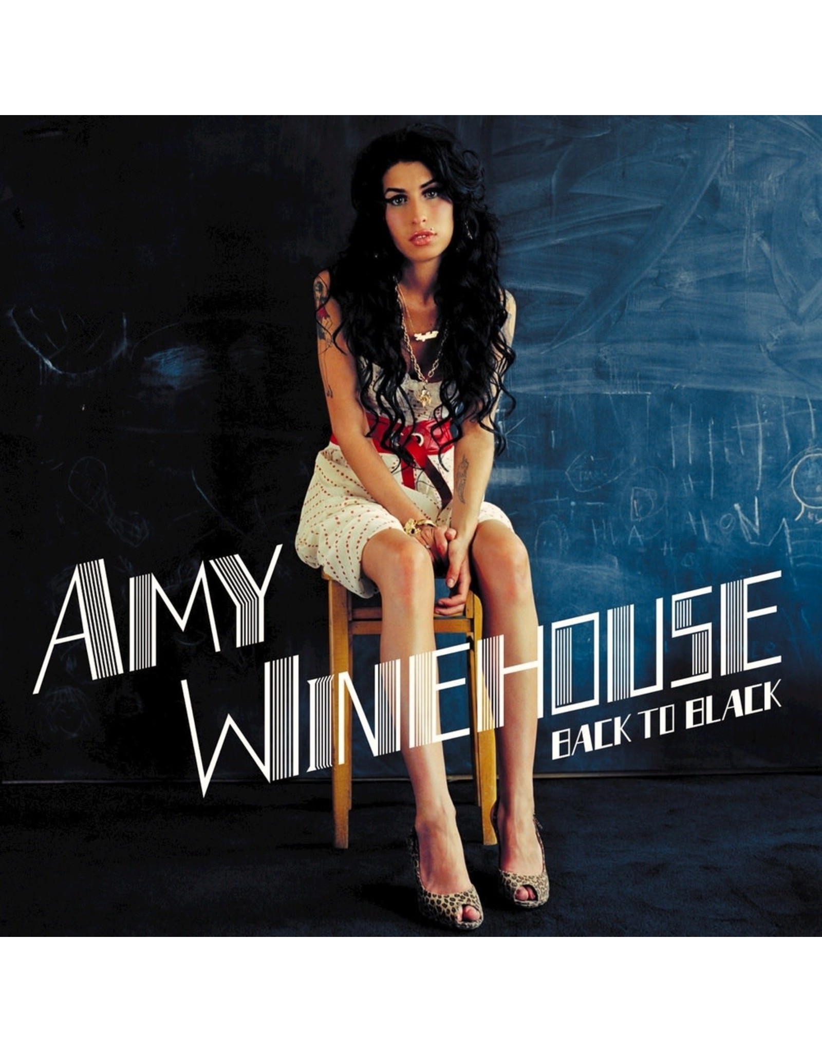 Amy Winehouse - Back To Black (UK Edition) [Exclusive Blue & Black Pinwheel Vinyl]