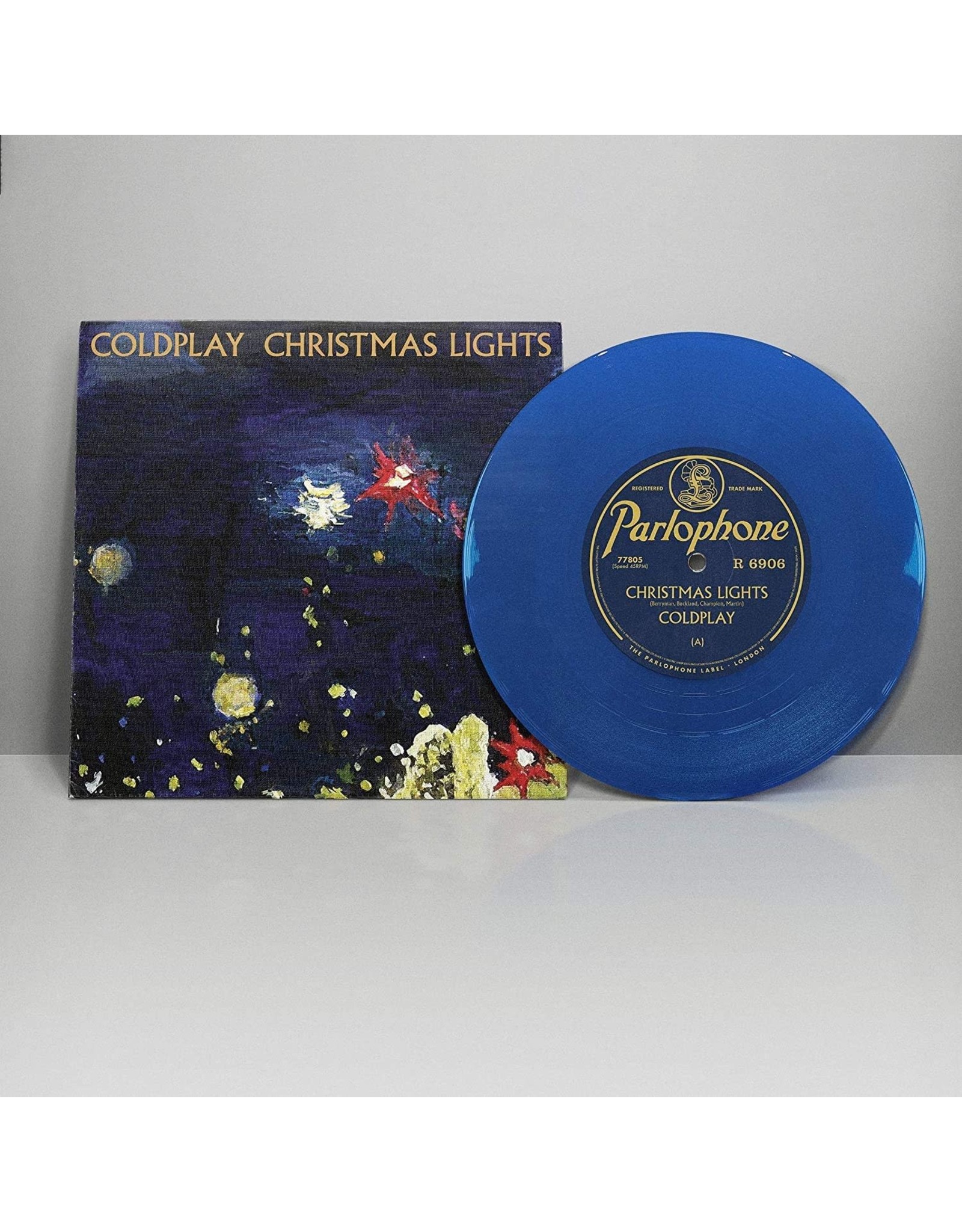 Coldplay - Christmas Lights 7" (Blue Vinyl)