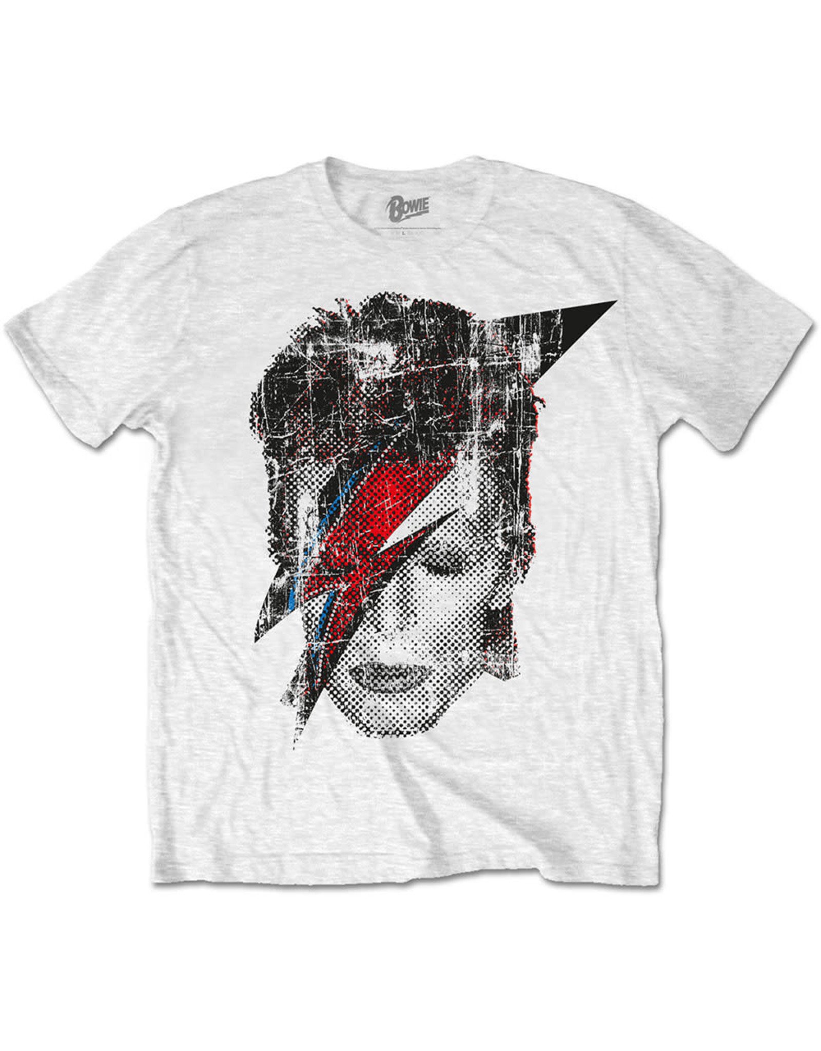 David Bowie - Aladdin Sane Distressed - T-Shirt Music Tee Pop