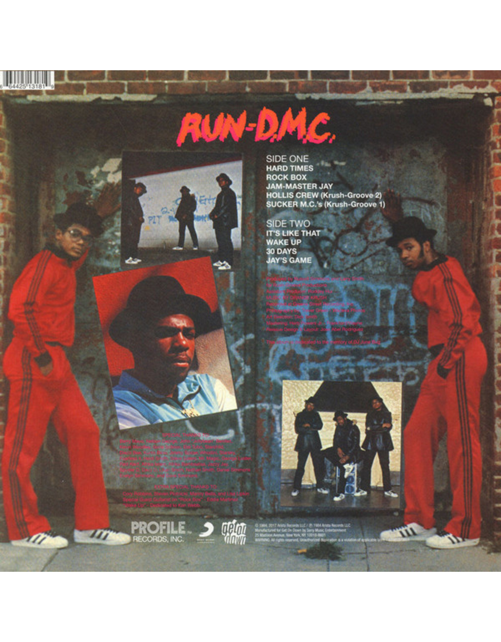 RUN D.M.C. - RUN D.M.C. (Clear Vinyl)