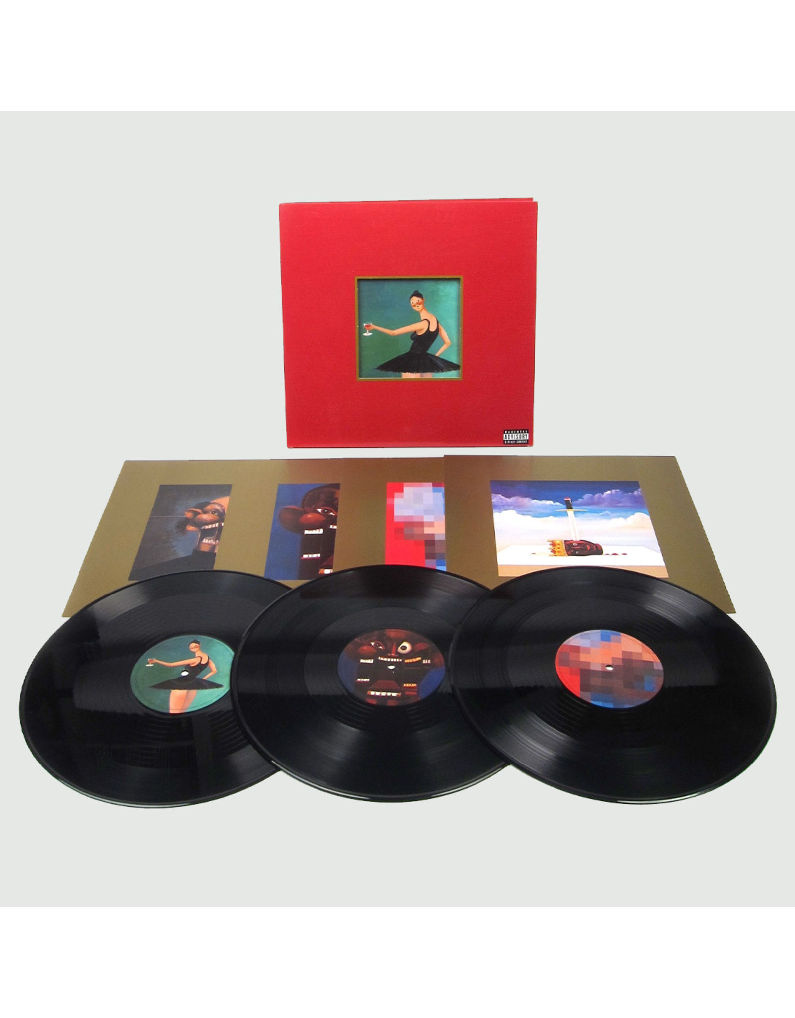 Kanye West - My Beautiful Dark Twisted Fantasy (3LP)