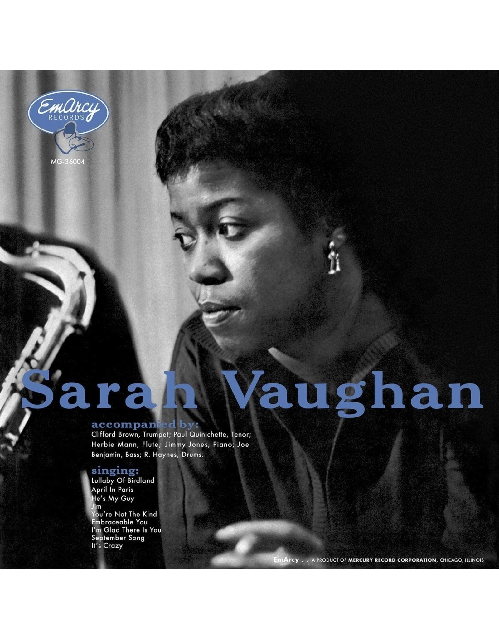 Sarah Vaughan / Clifford Brown - Sarah Vaughan (Acoustic Sounds Series)