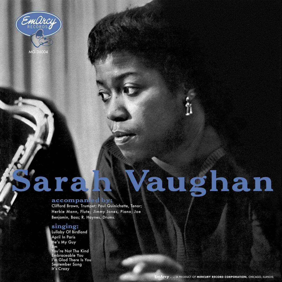 Sarah Vaughan / Clifford Brown - Sarah Vaughan (Acoustic Sounds) [LP]