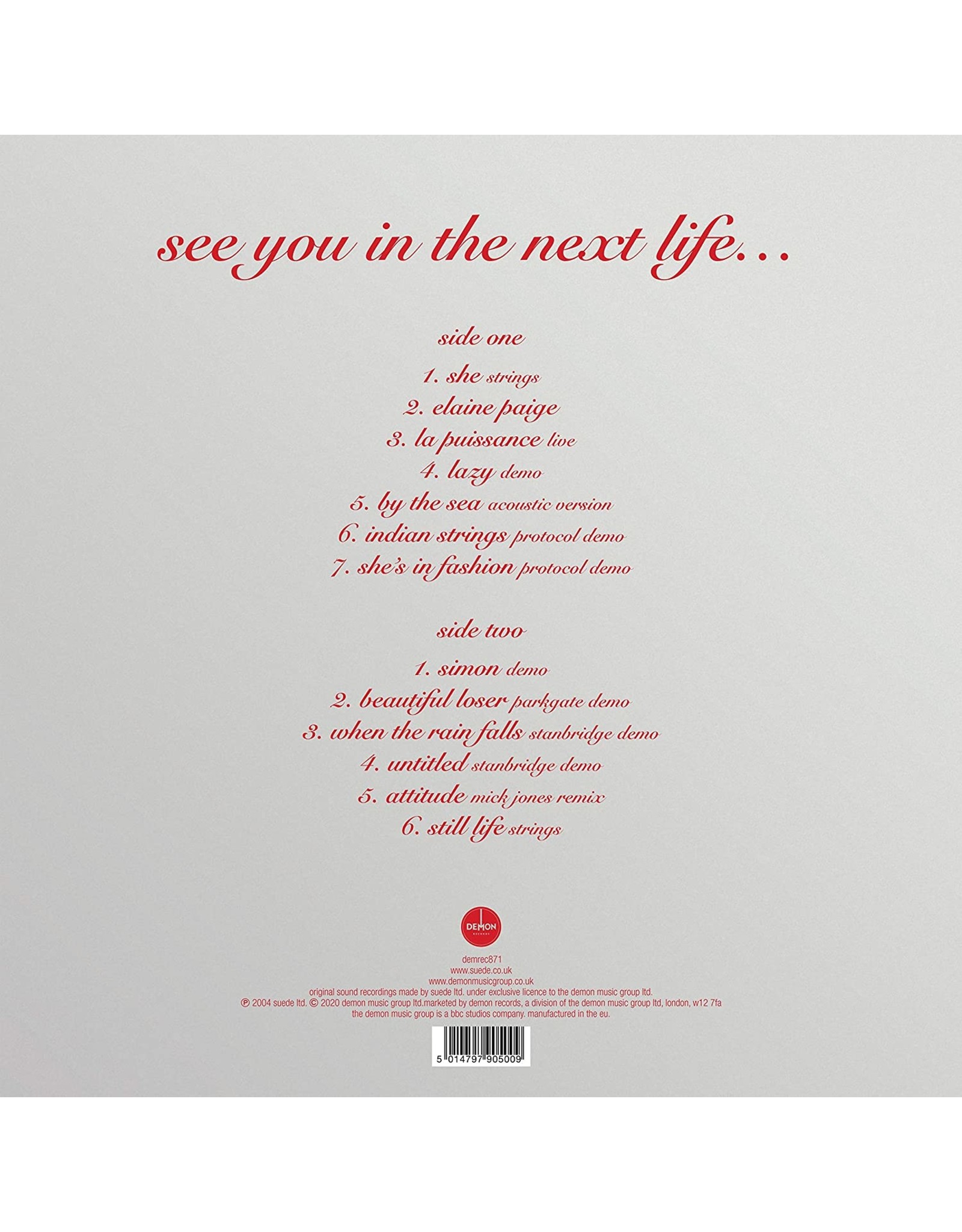 Suede - See You In The Next Life