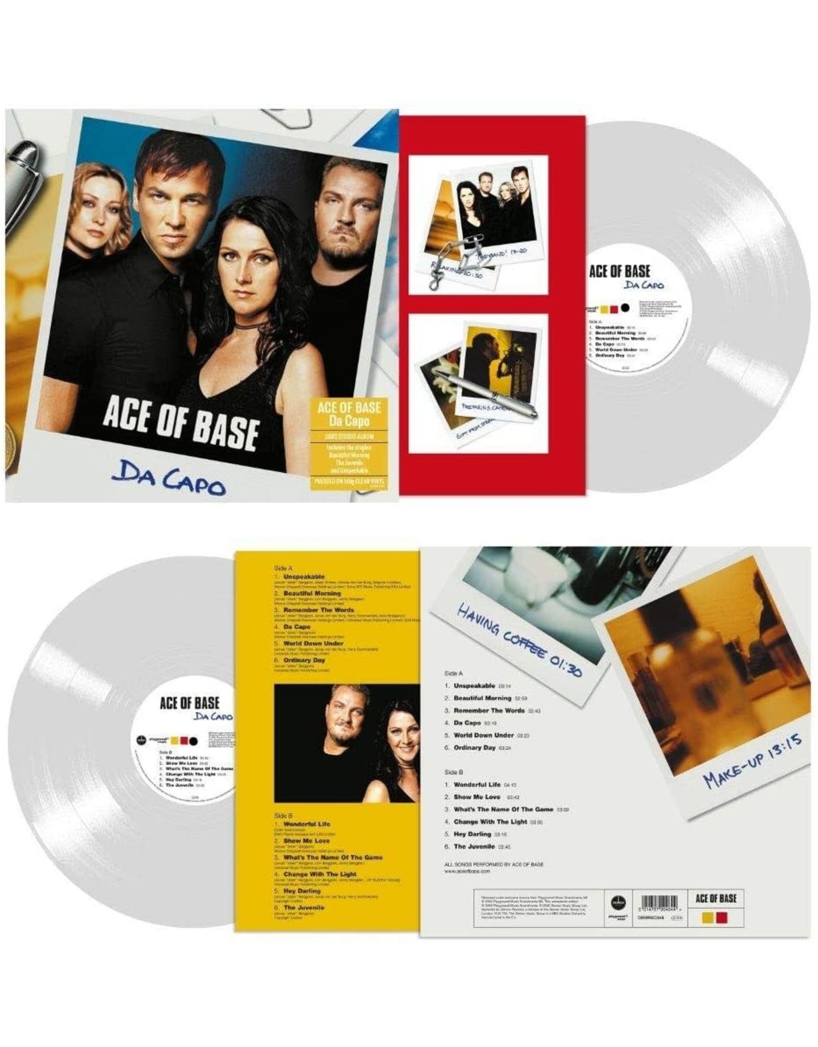 Ace of Base - Da Capo (Clear Vinyl)