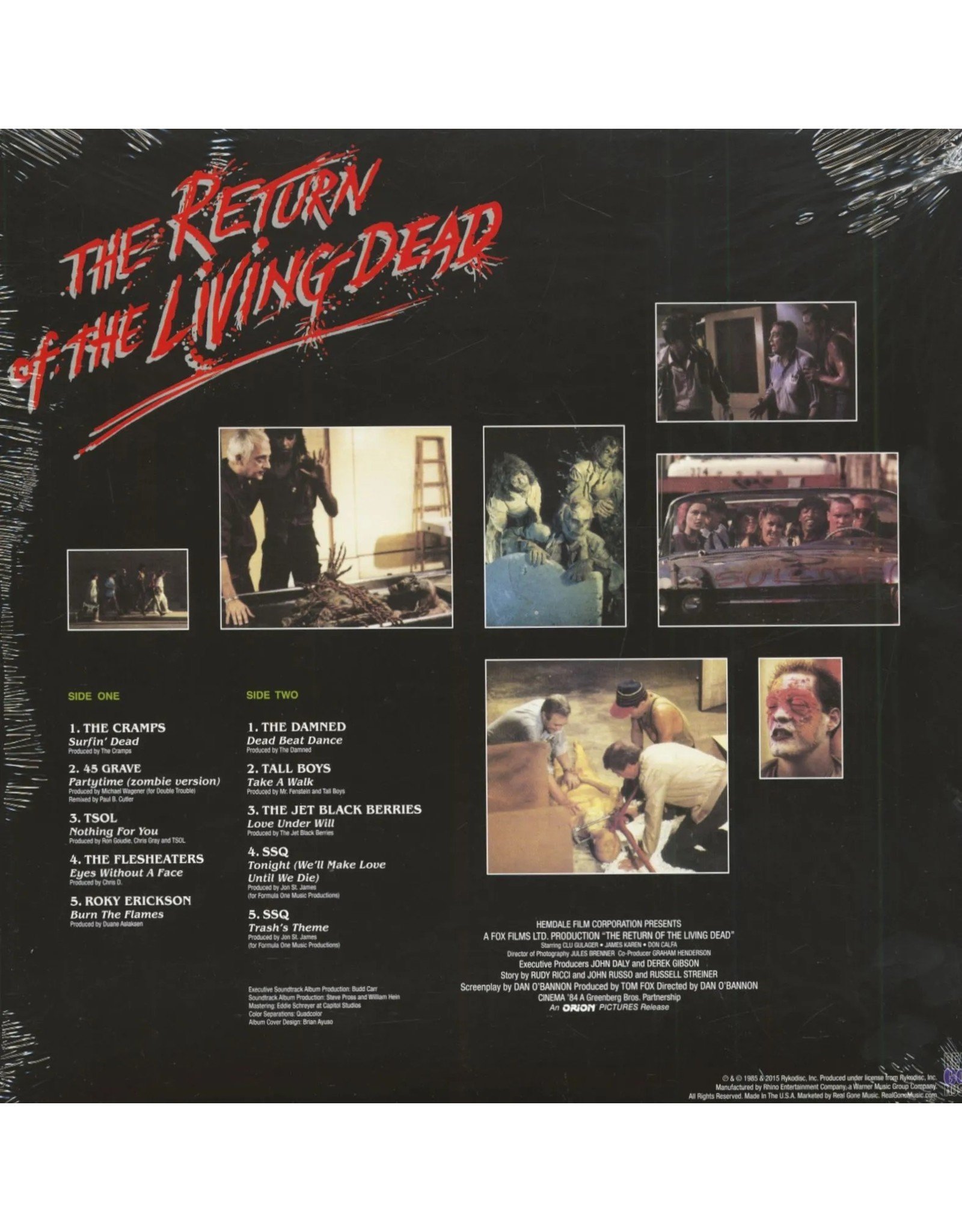 Soundtrack - Return Of The Living Dead (Blood Red Splatter Vinyl)