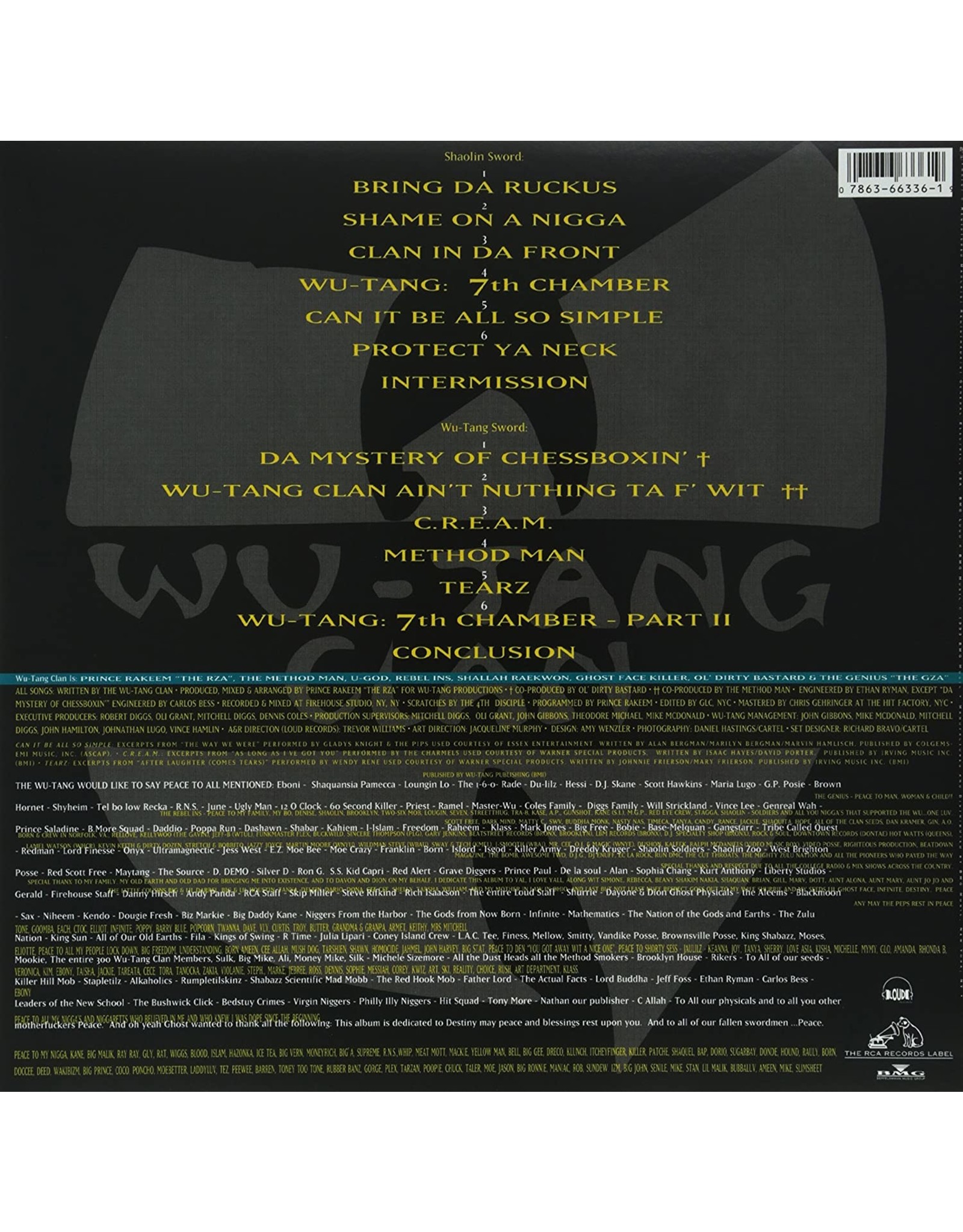 Wu-Tang Clan - Enter The Wu-Tang (Yellow Vinyl)