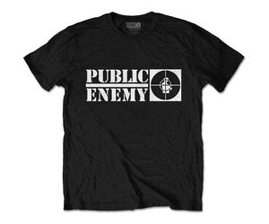 Public Enemy - Classic Crosshairs Logo T-Shirt - Pop Music