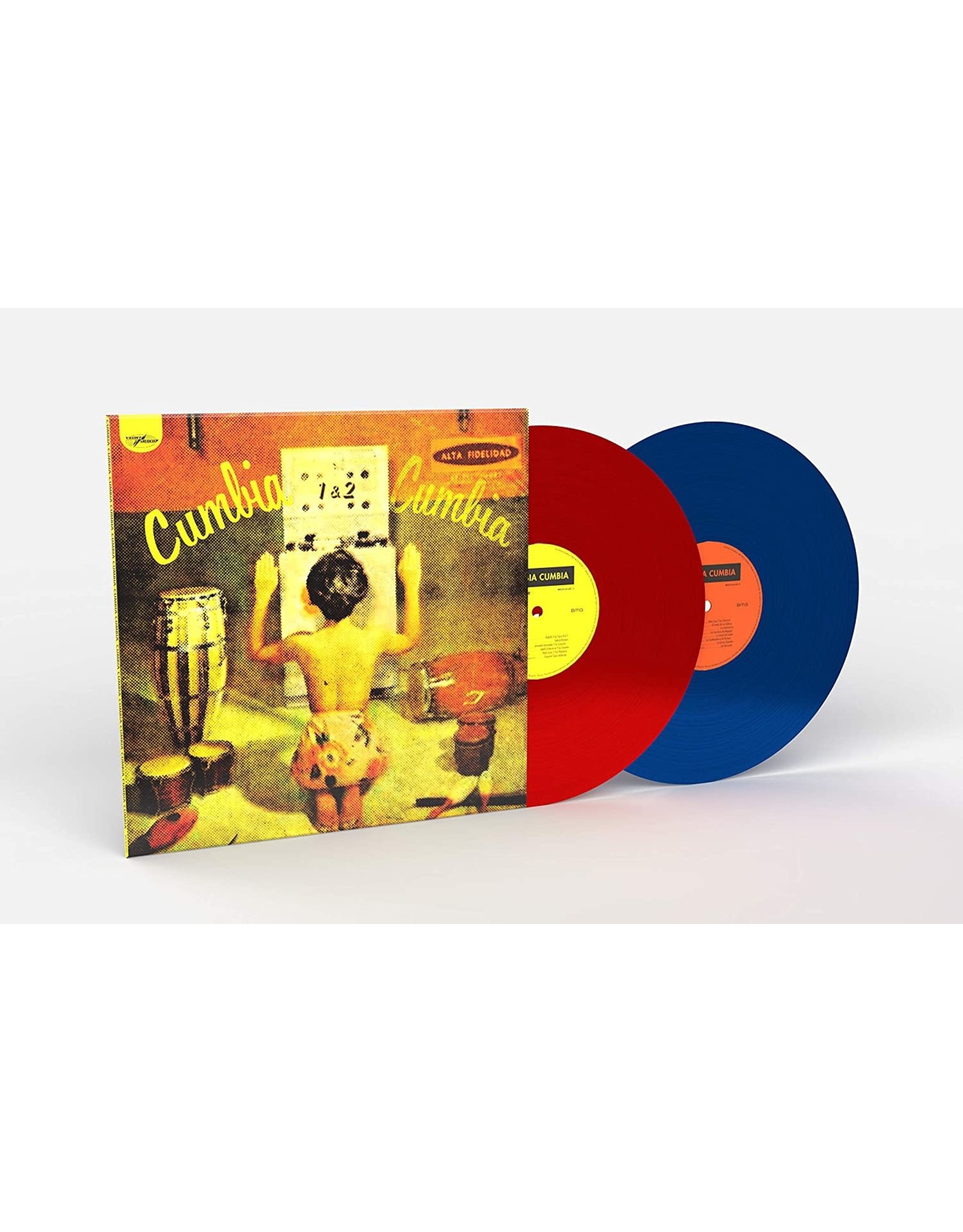 Various - Cumbia Cumbia 1 & 2 (Red / Blue Vinyl)