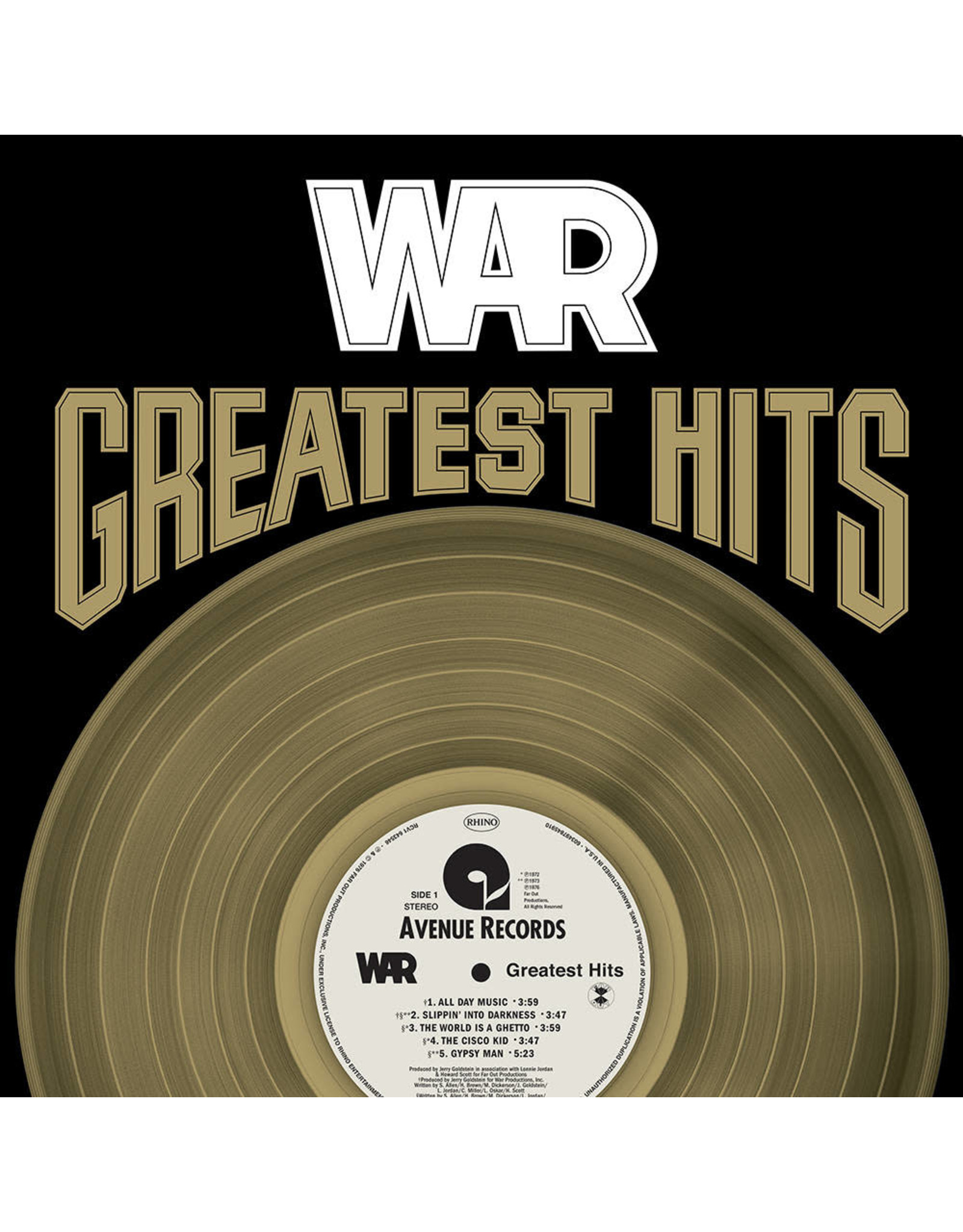 War - Greatest Hits (Spirit Of '76)