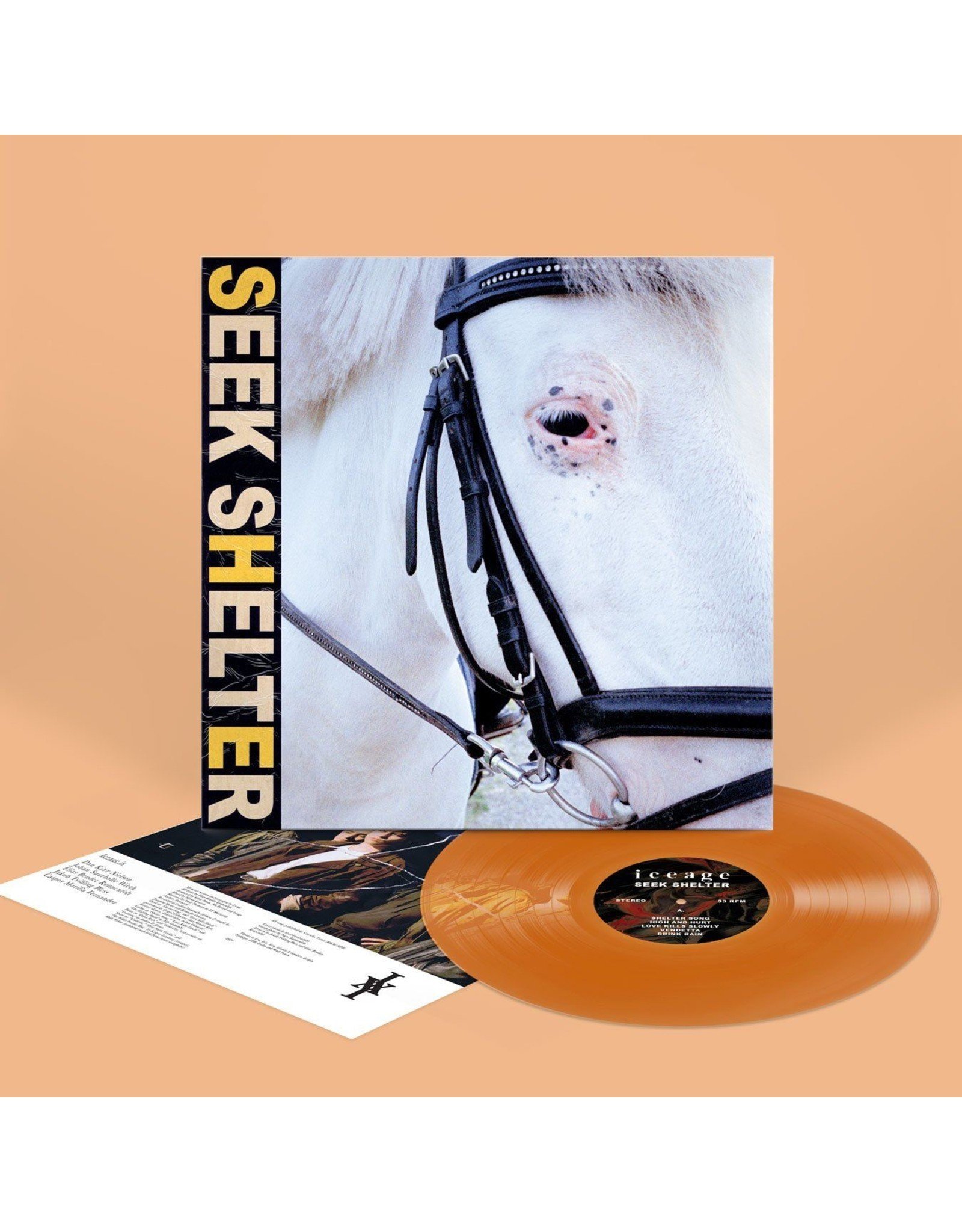 Iceage - Seek Shelter (Exclusive Orange Vinyl)