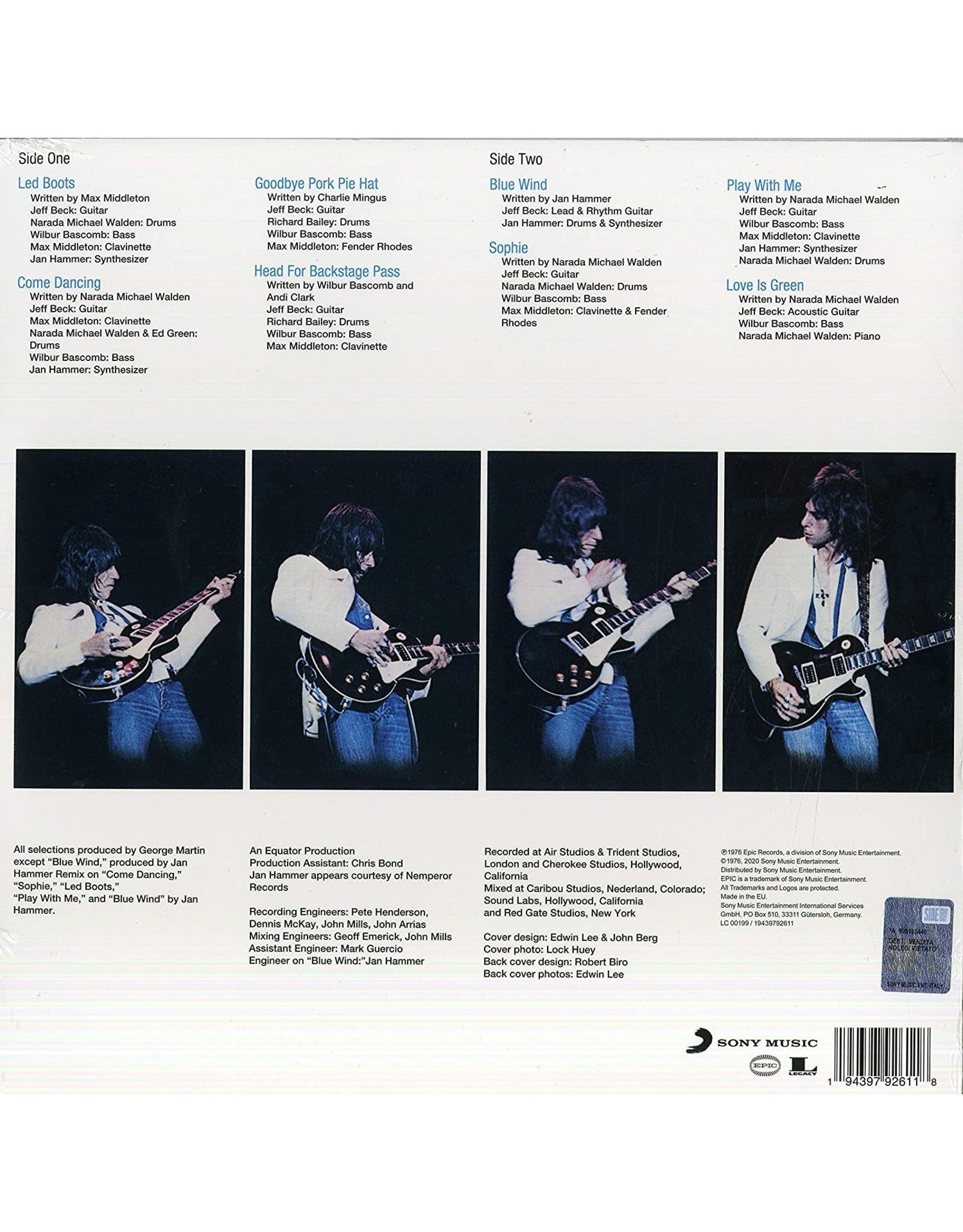 Jeff Beck - Wired (Blueberry Vinyl)