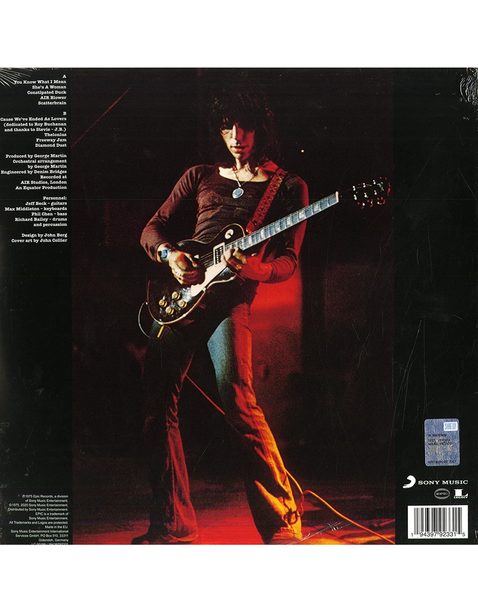Jeff Beck - Blow By Blow (Orange Vinyl) - Pop Music