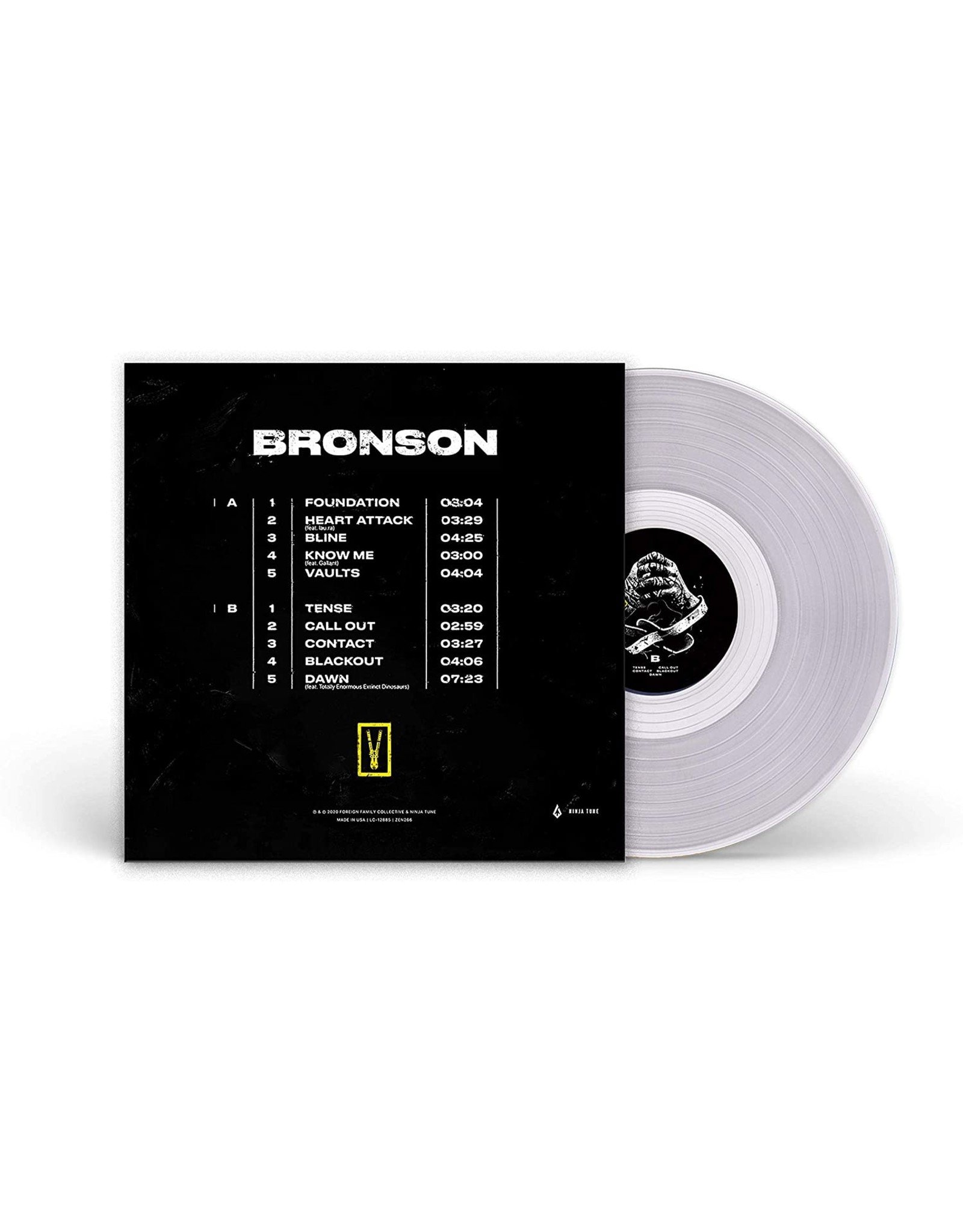 BRONSON - BRONSON (Odesza / Golden Features) [Clear Vinyl]