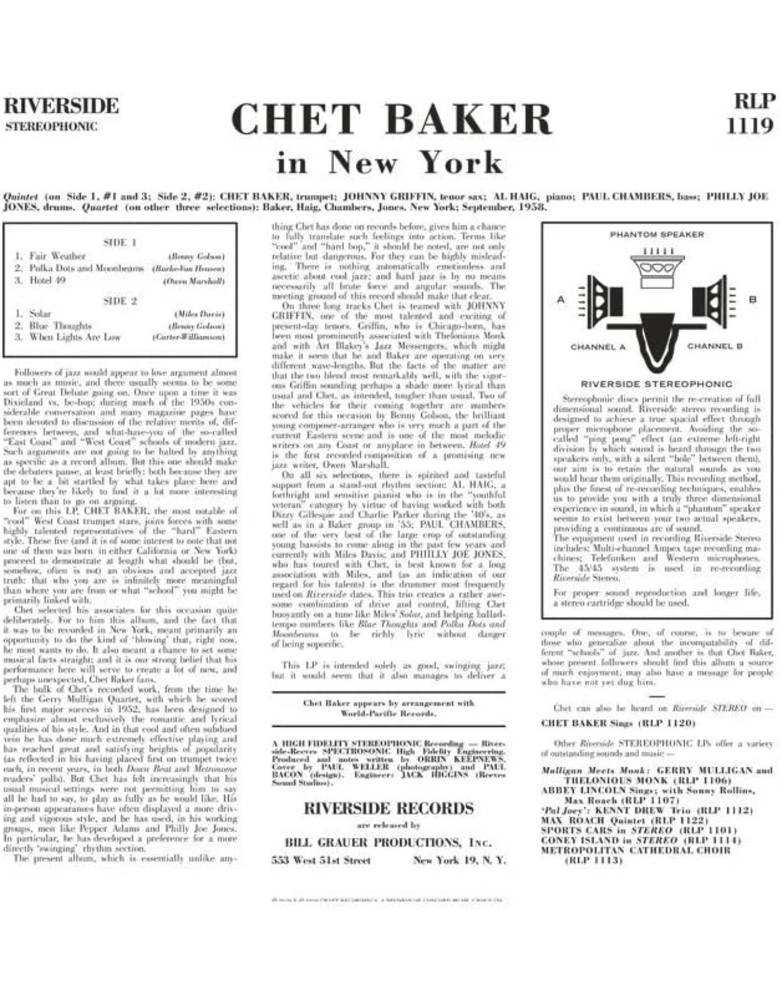 Chet Baker - In New York (2021 Remaster)