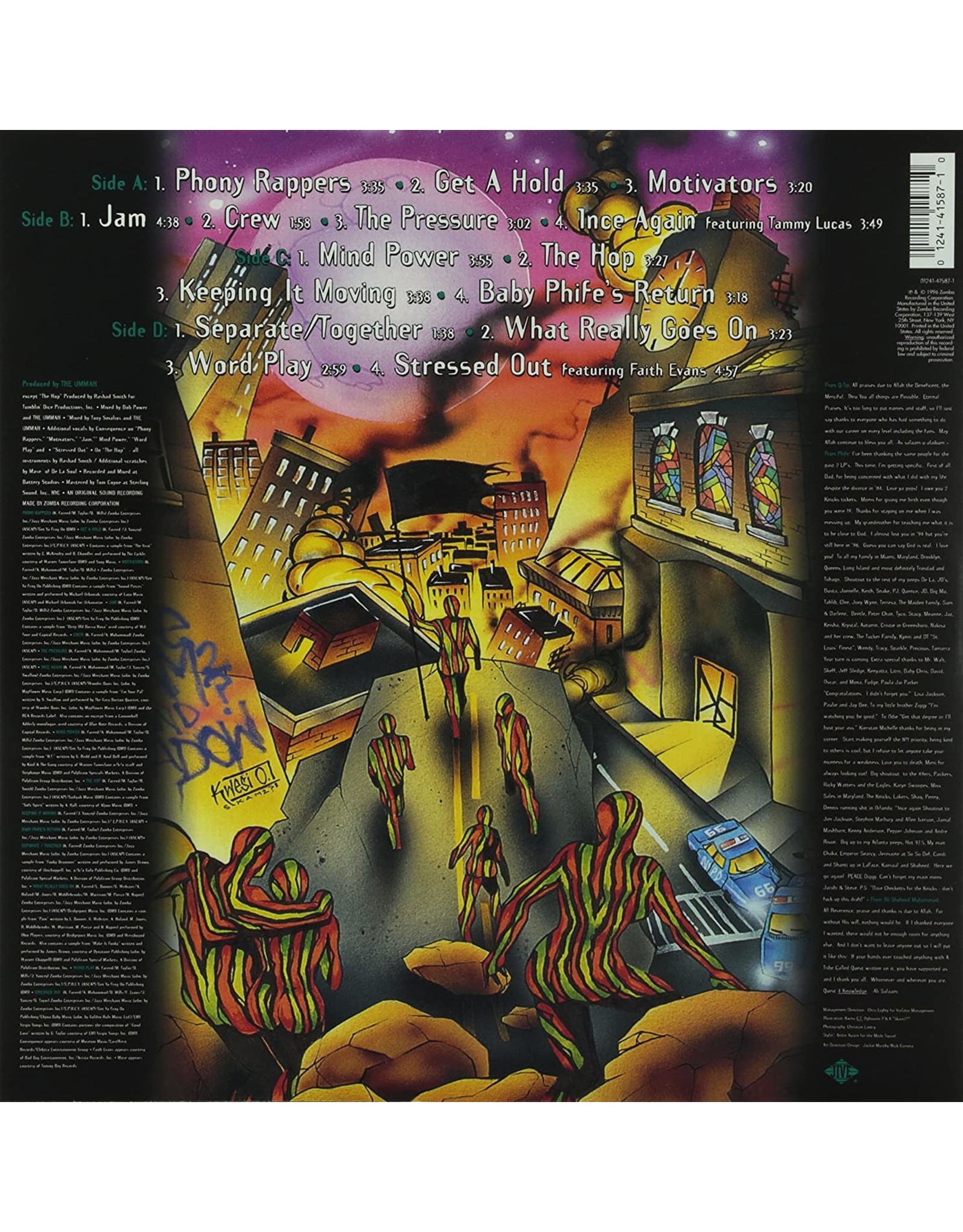 洋楽 ATribe Called Quest BeatsRhymes and Life BEATS, RHYMES & LIFE: THE TRAVELS OF A TRIBE CALLED QUEST