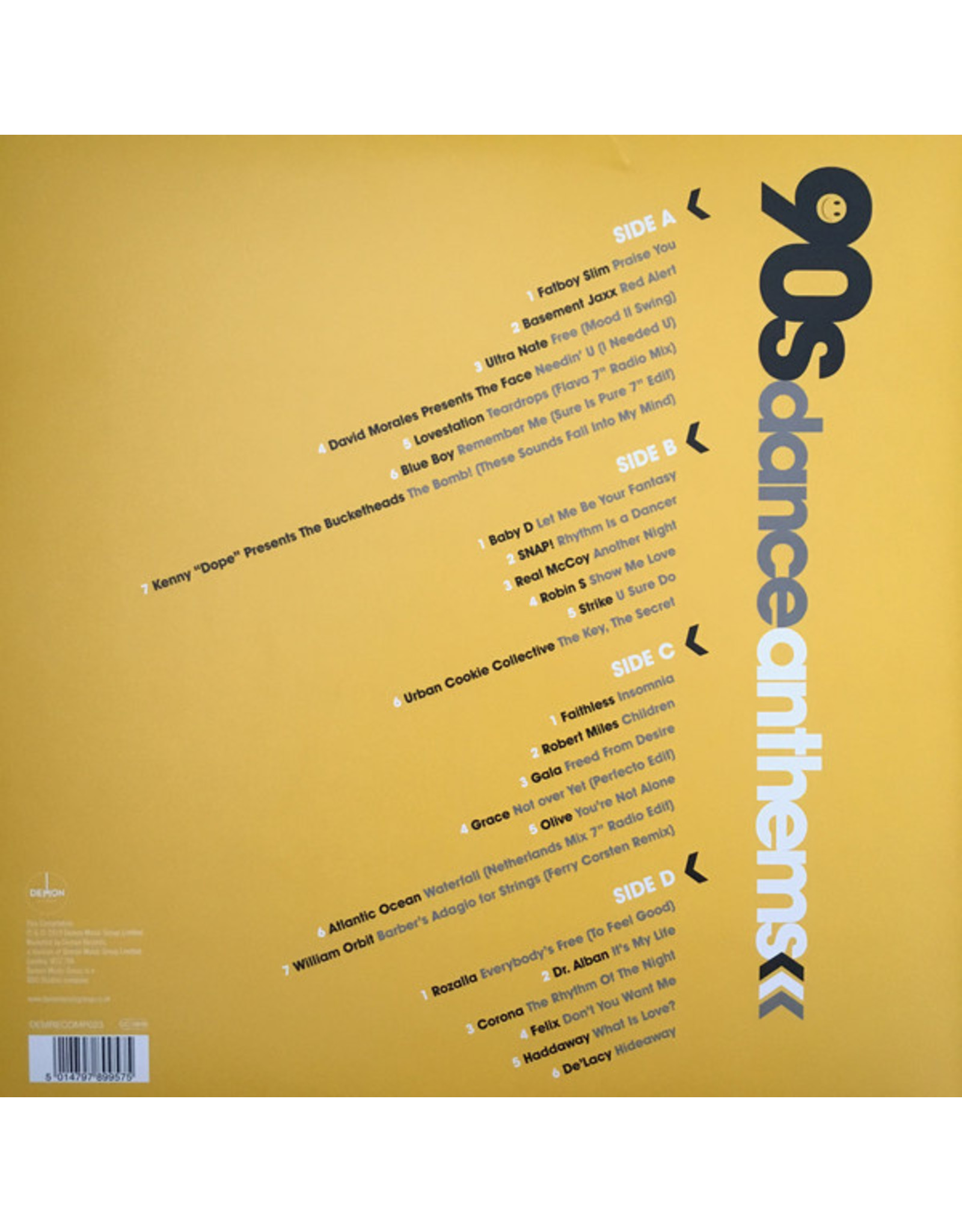 Various - 90s Dance Anthems