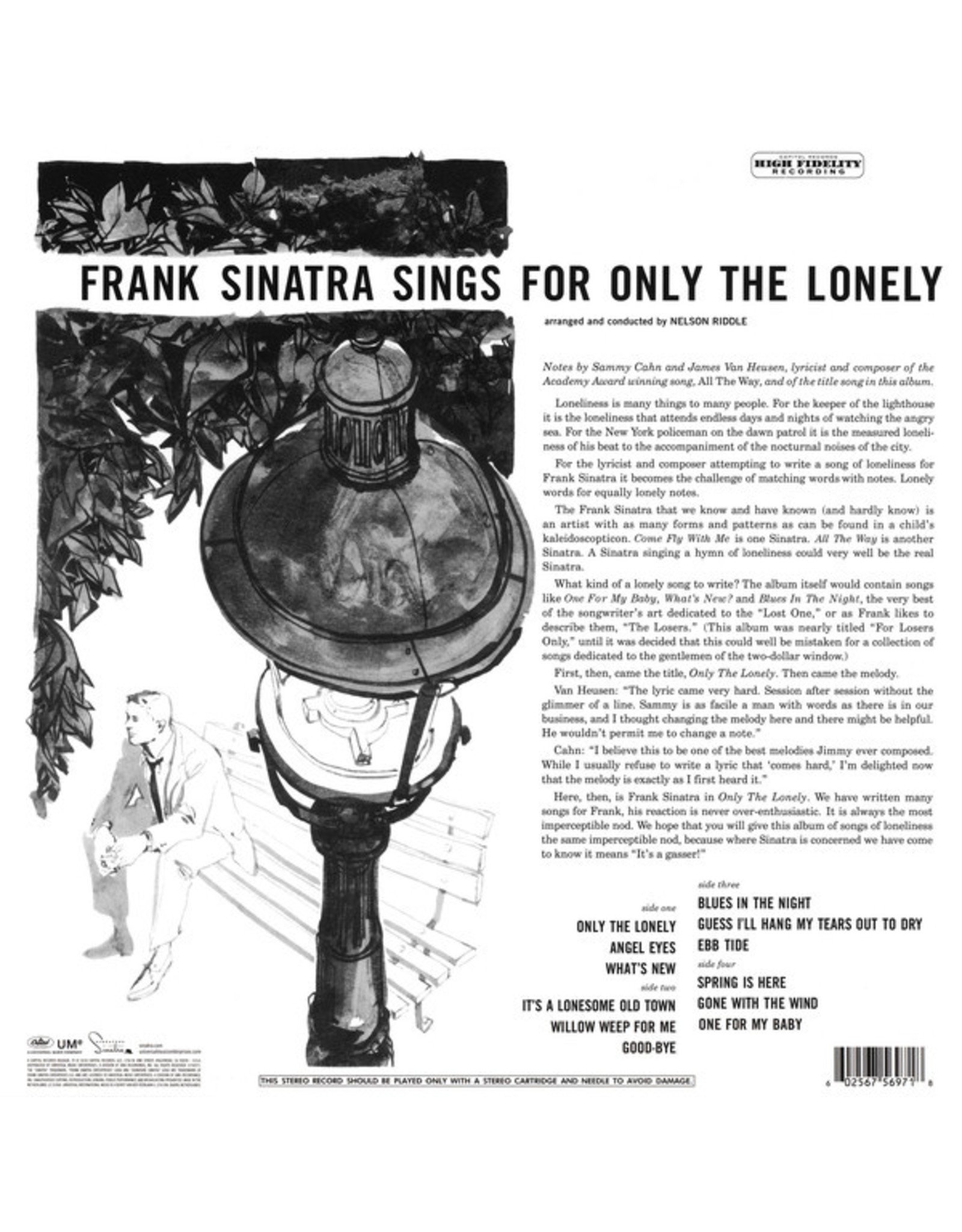 Frank Sinatra - Only The Lonely (60th Anniversary)