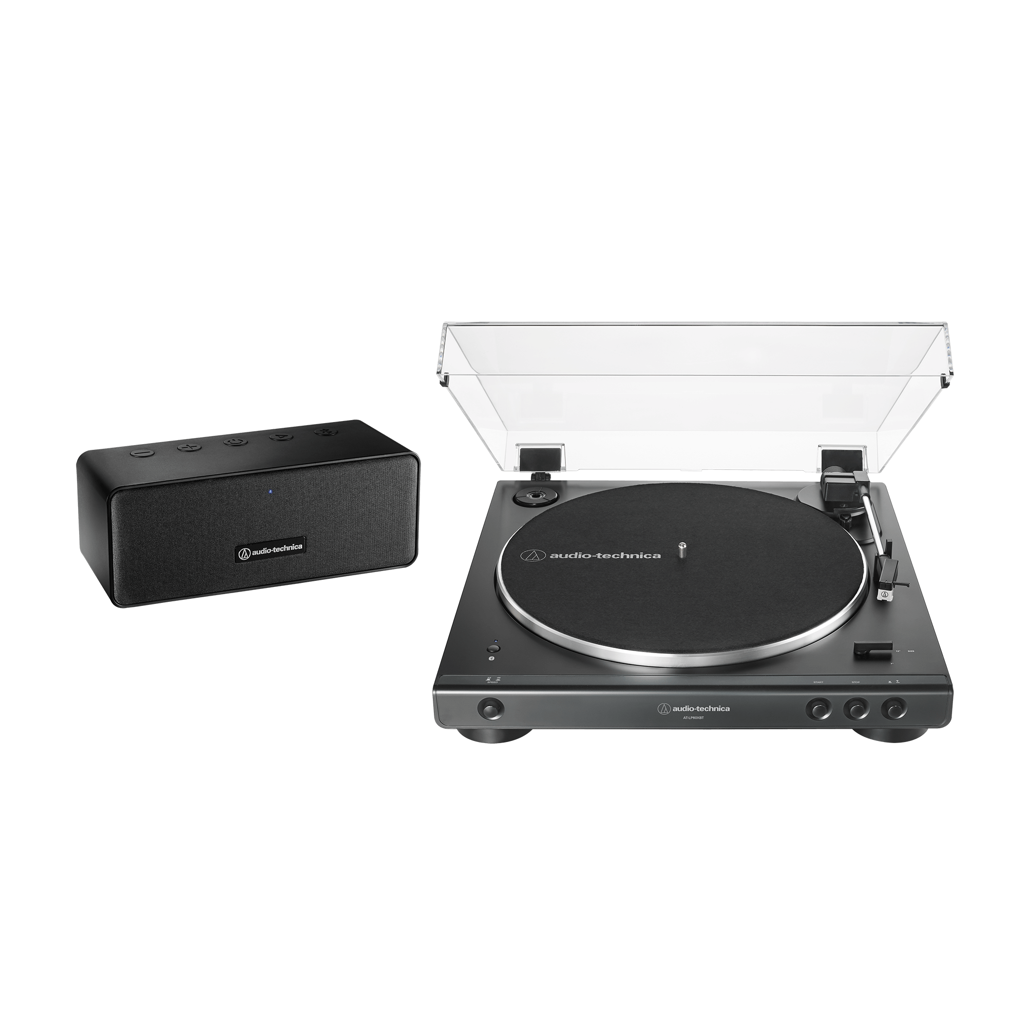 Audio-Technica LP60XSPBT Bluetooth Turntable / Speaker System - Pop Music