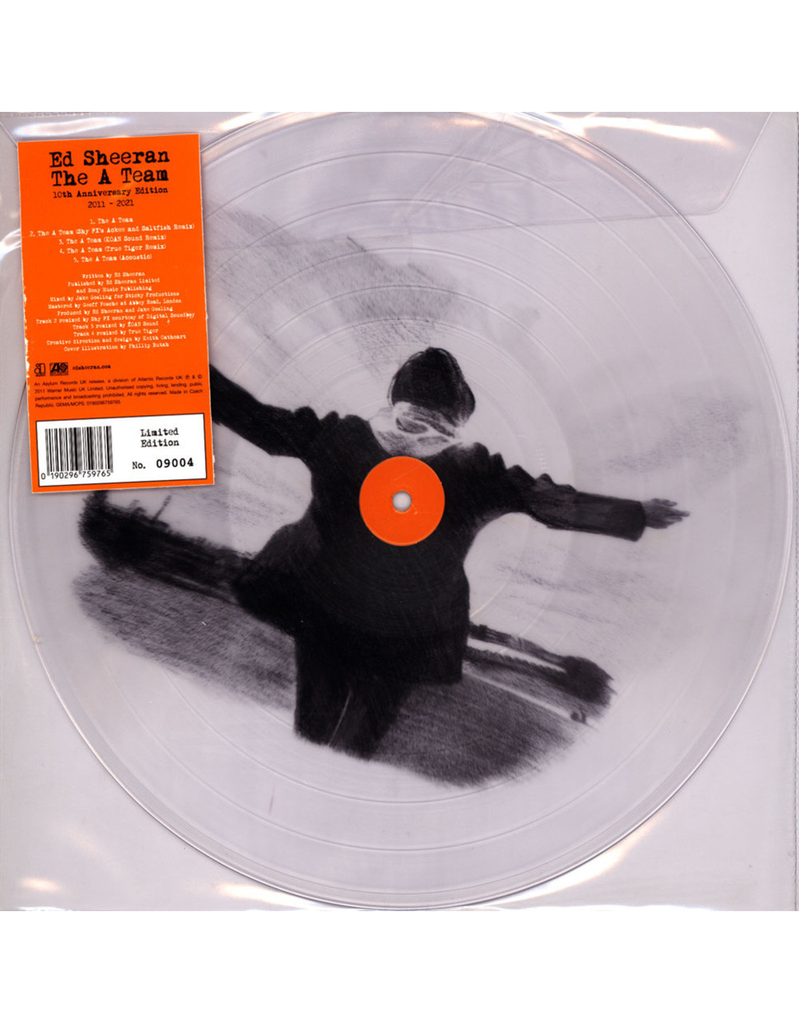 Ed Sheeran - The A-Team EP (Record Store Day) [Clear Vinyl] - Pop 