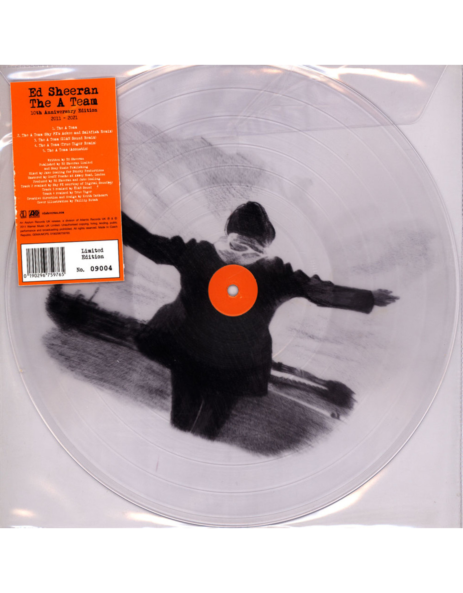 最新情報 Ed Sheeran The A-Team Clear Vinyl レコード 洋楽 - blogs 