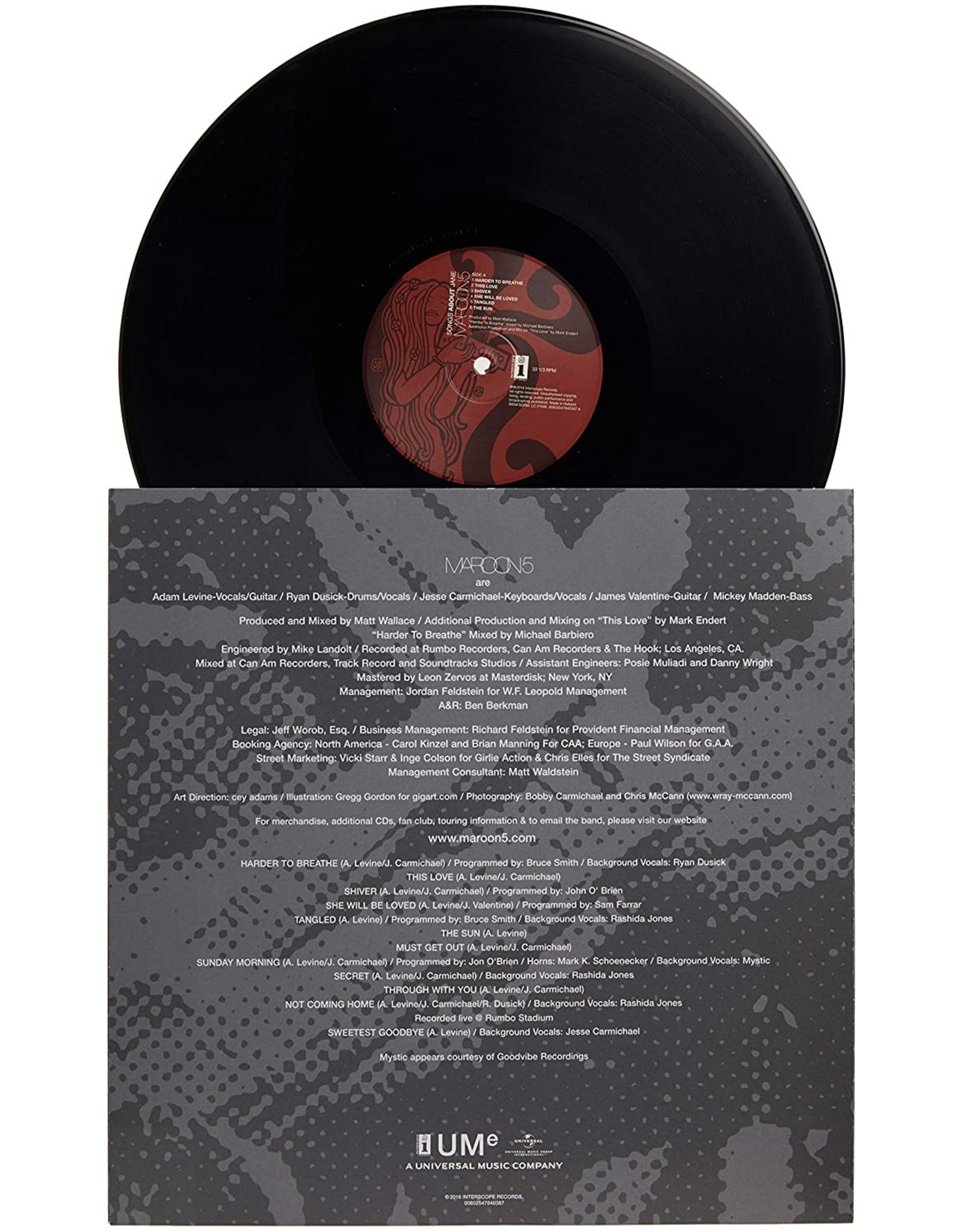 Maroon 5 - Songs About Jane (Gold Vinyl)