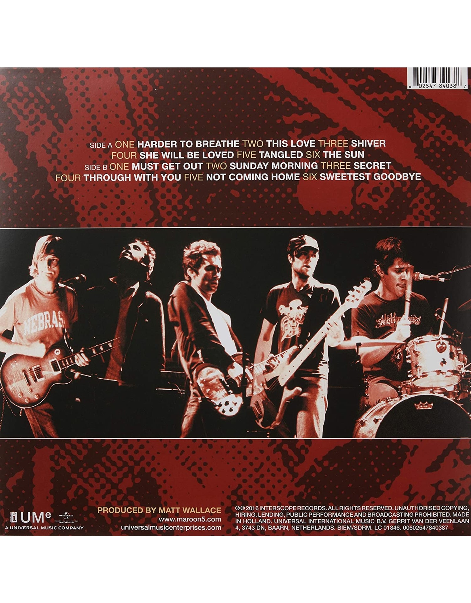 Maroon 5 - Songs About Jane (Gold Vinyl)