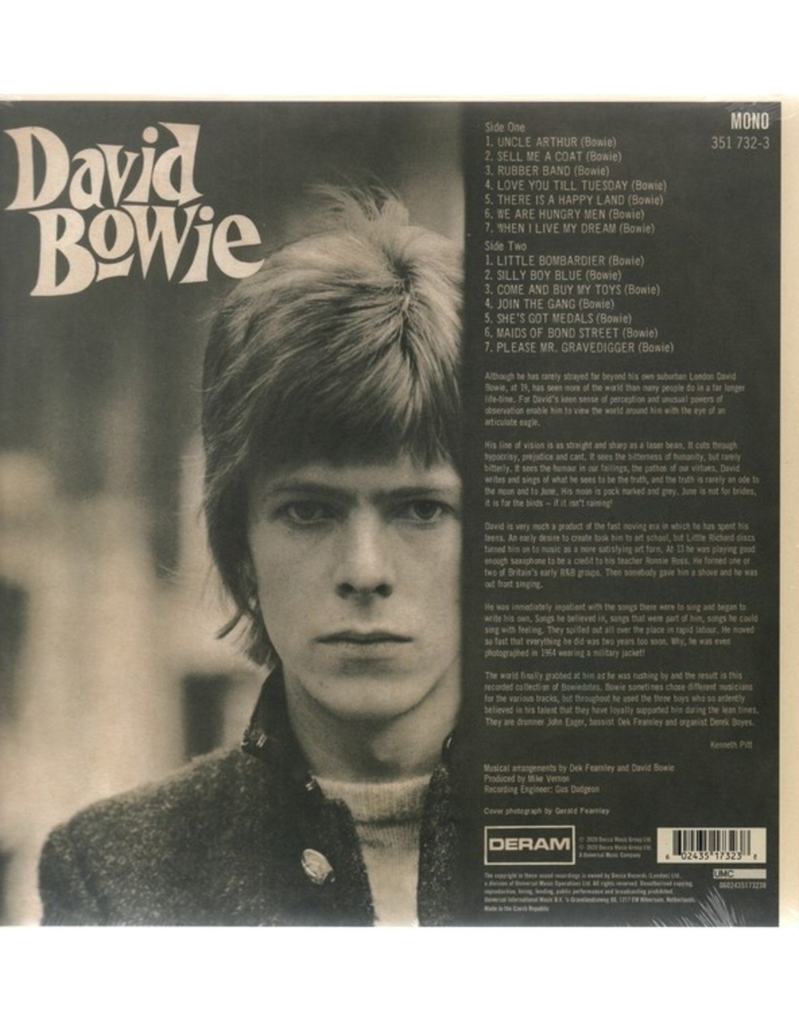 David Bowie - David Bowie (Picture Disc) [Vinyl] - Pop Music