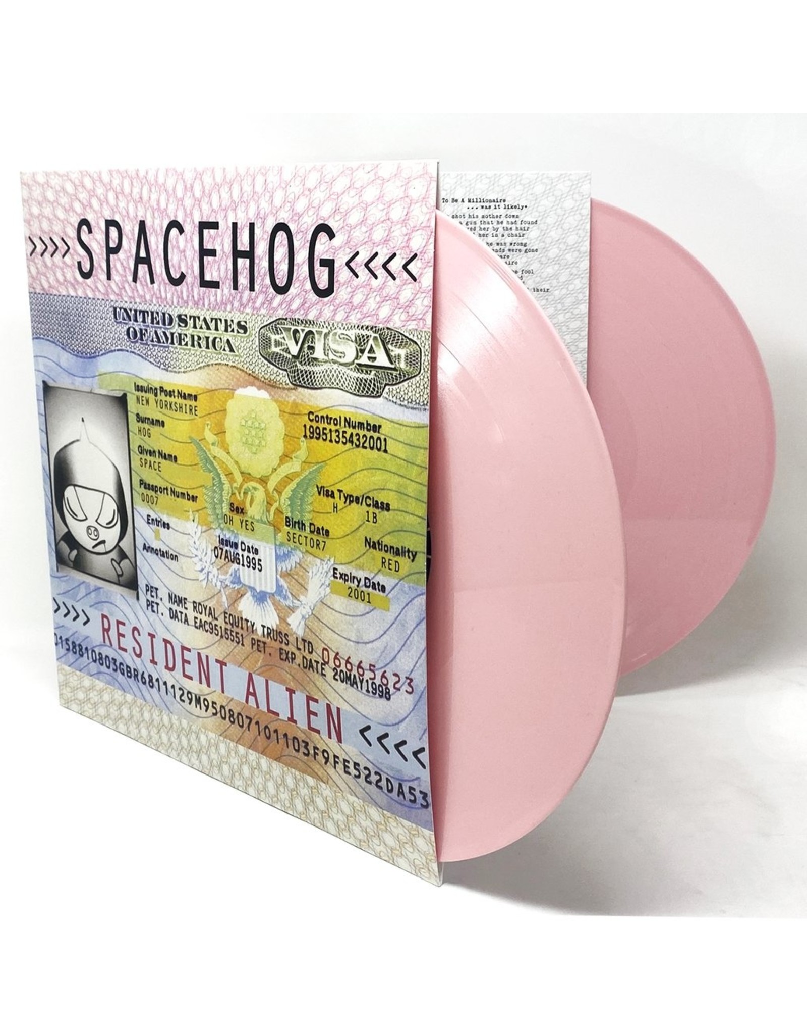 Spacehog - Resident Alien (Pink Vinyl)