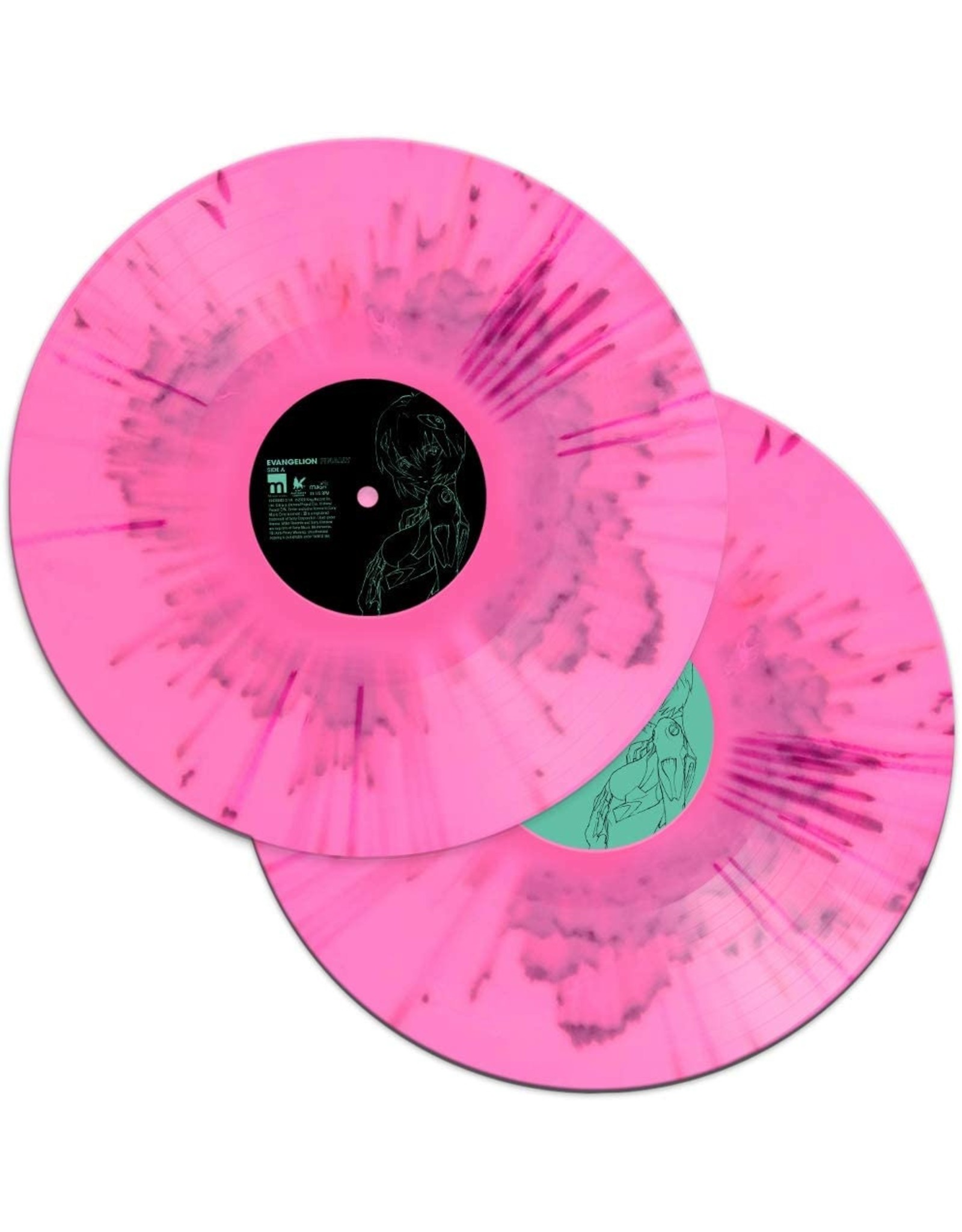 Various Artists - Evangelion Finally (Pink Splatter Vinyl