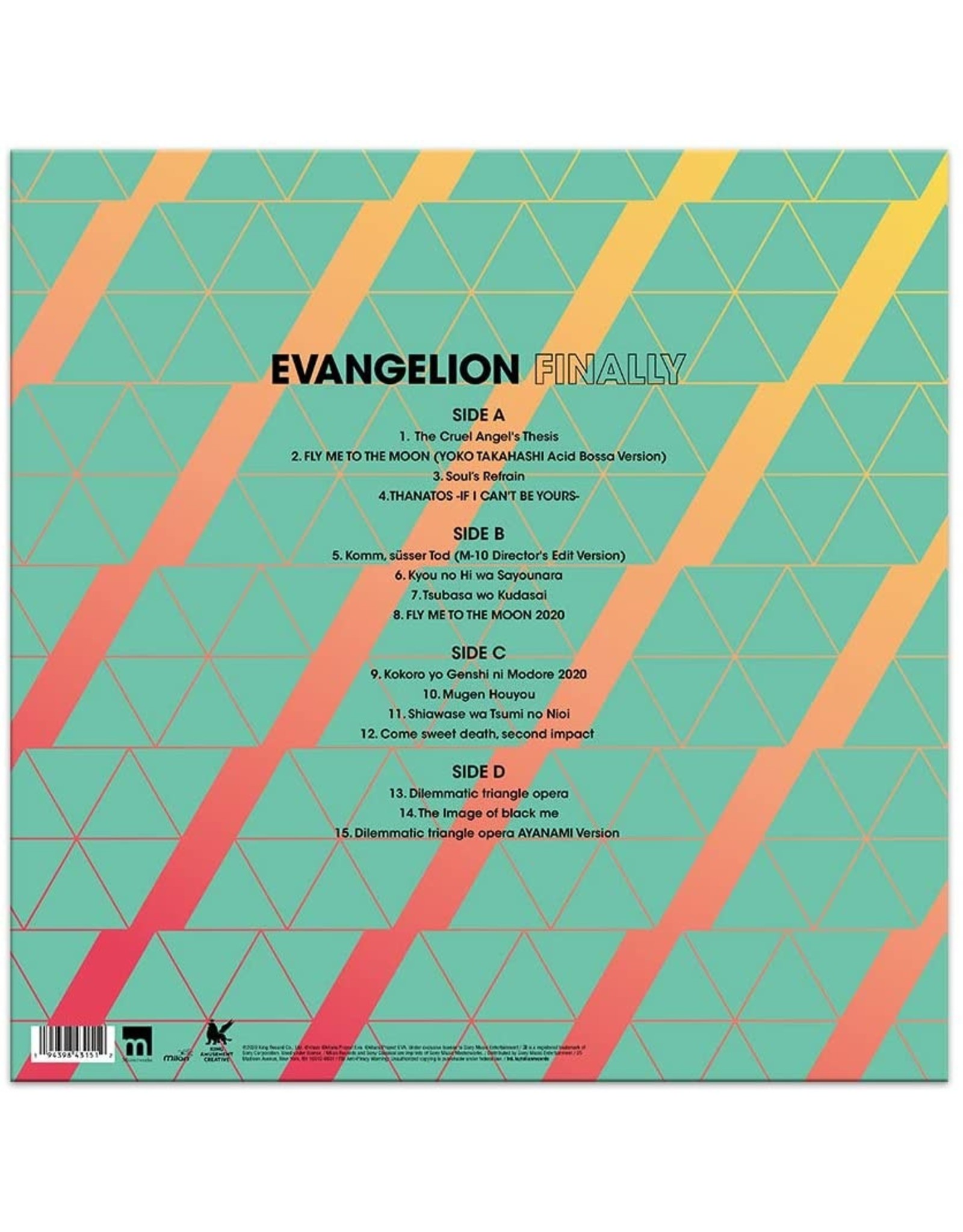 Various - Evangelion Finally (Soundtrack) [Pink Splatter Vinyl]