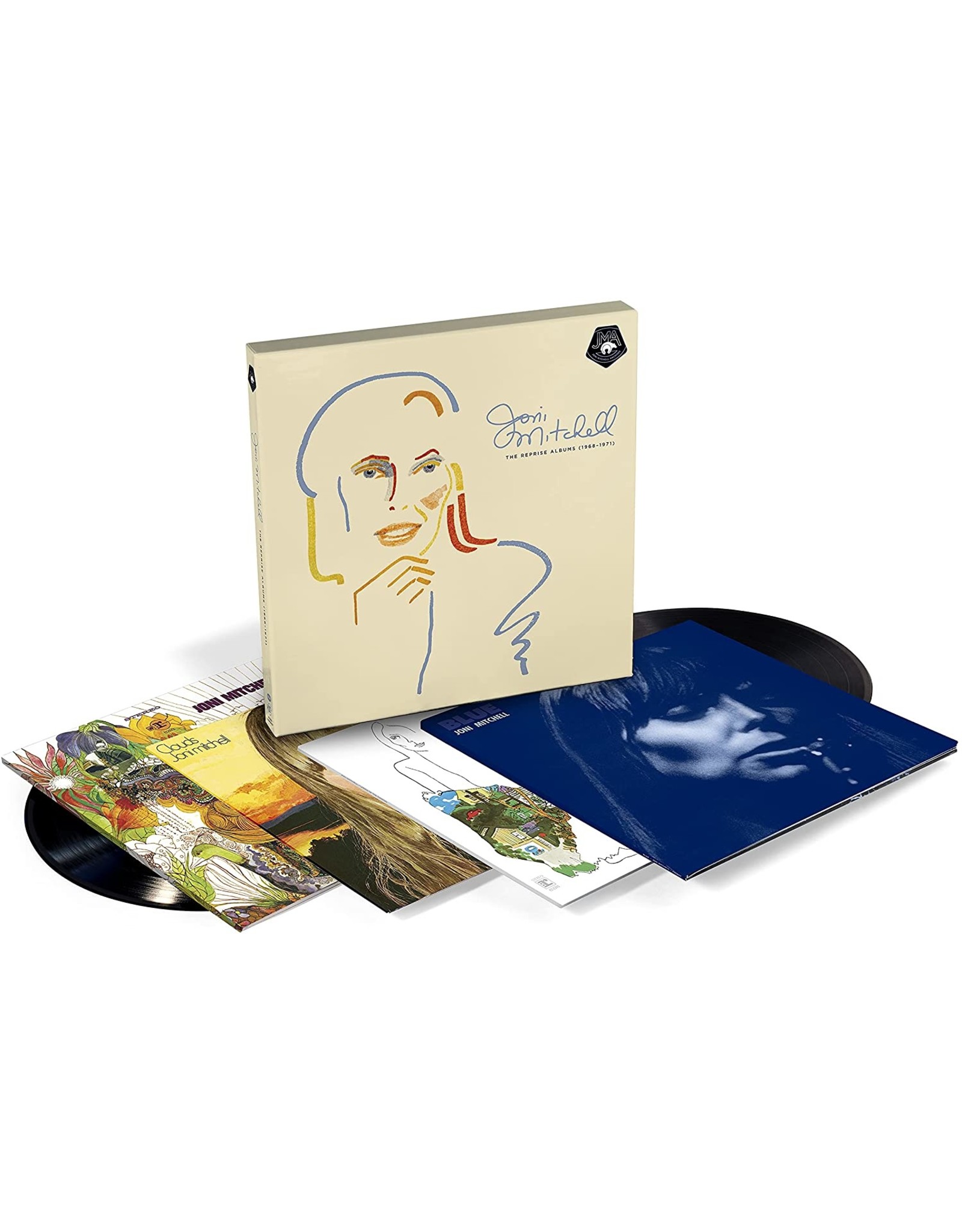 Joni Mitchell - The Reprise Albums (1968 - 1971) [4LP]