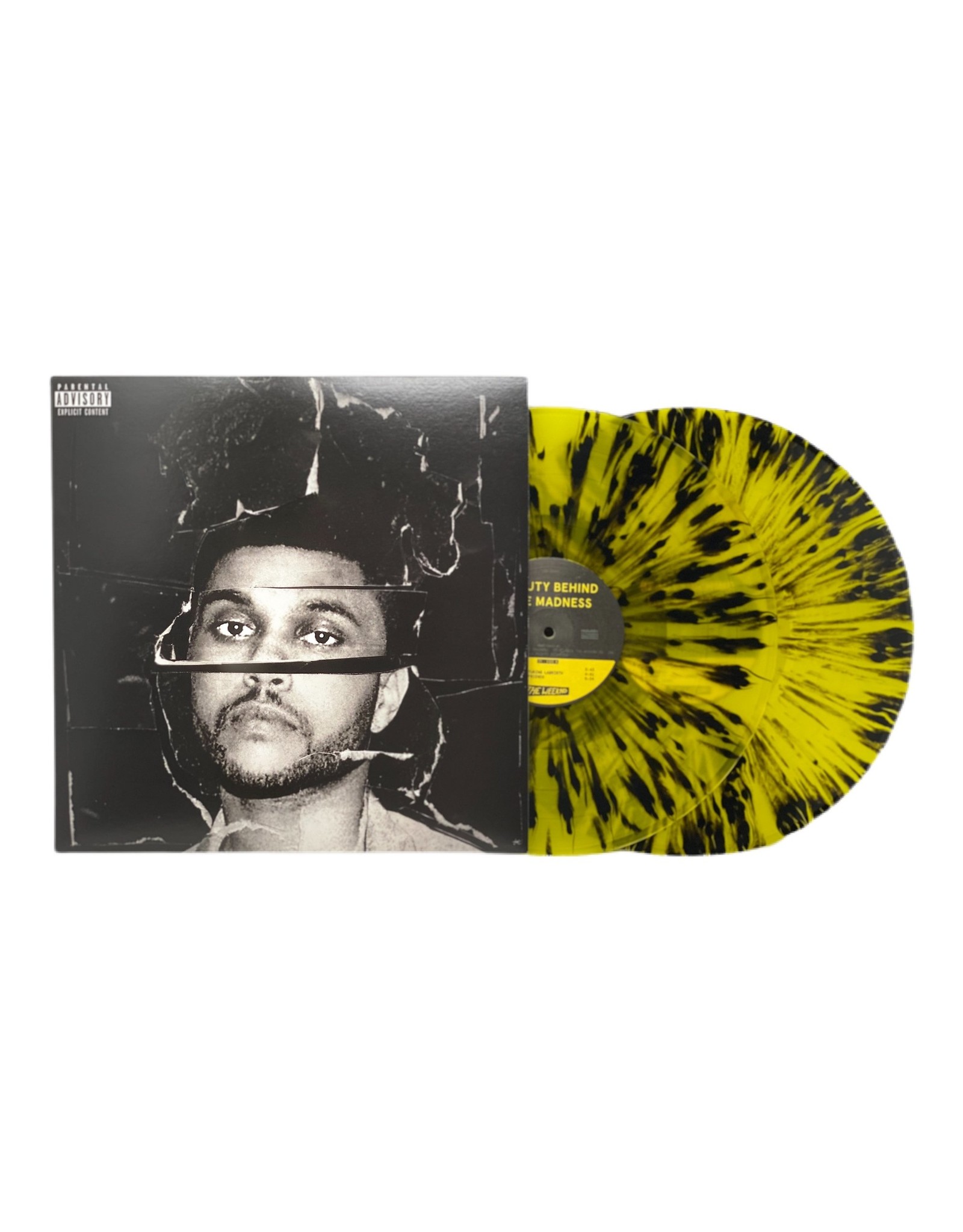 The Weeknd - Beauty Behind The Madness (Yellow / Black Splatter Vinyl) -  Pop Music