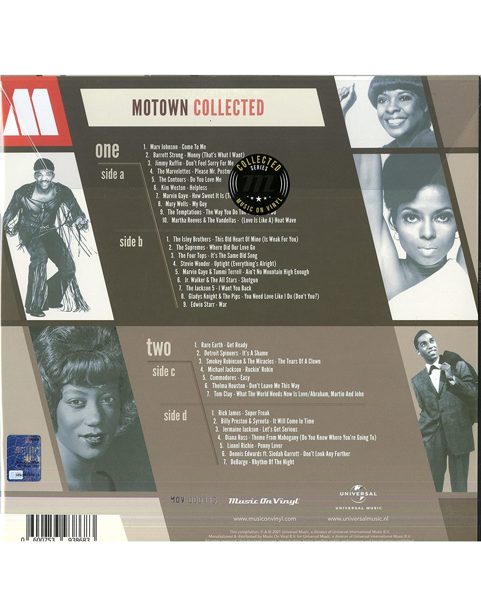 Various - Motown Collected (Music On Vinyl)