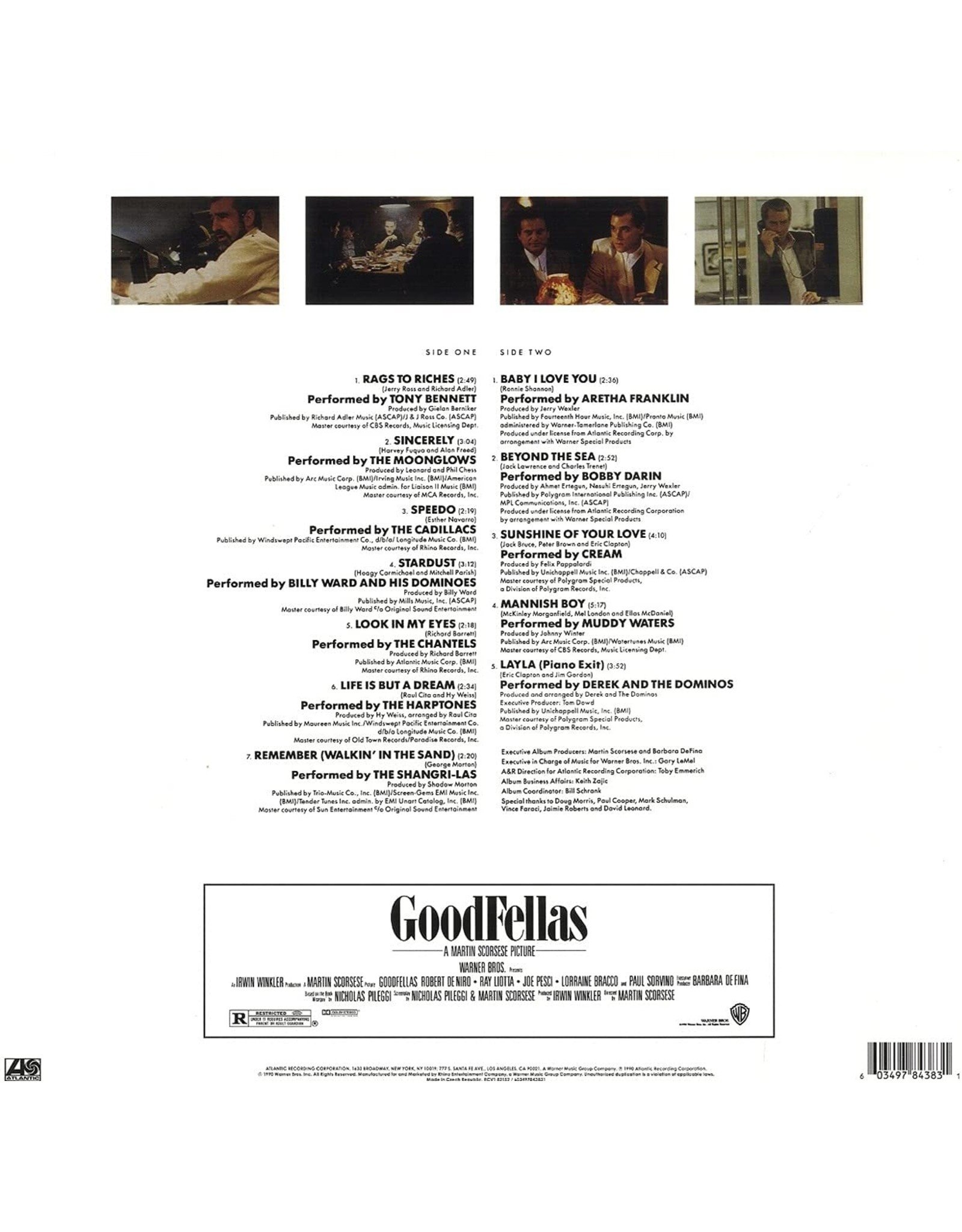 Various - Goodfellas (Music From The Film) [Dark Blue Vinyl]