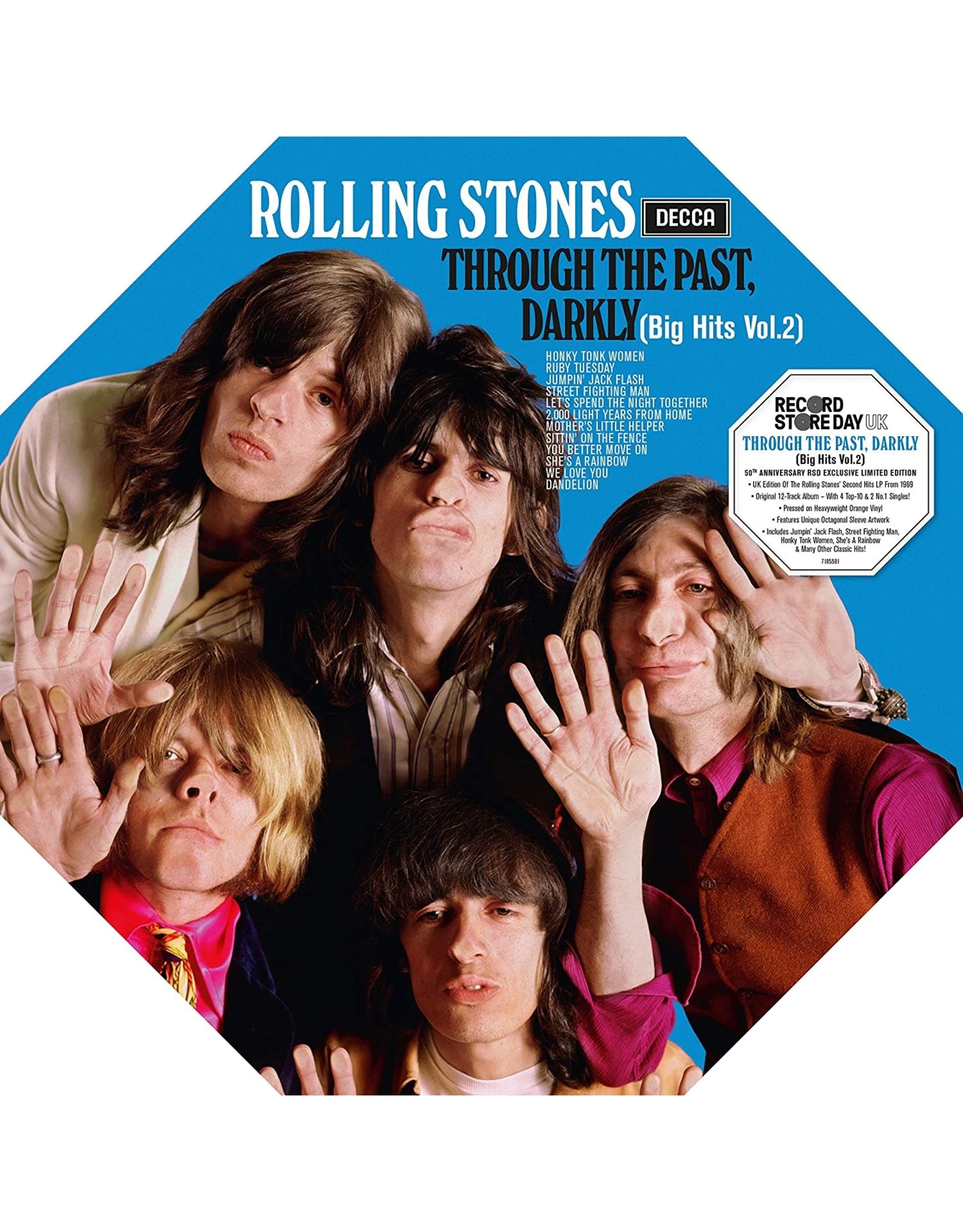 Rolling Stones - Through The Past Darkly (Big Hits Vol.2) [Orange Vinyl]
