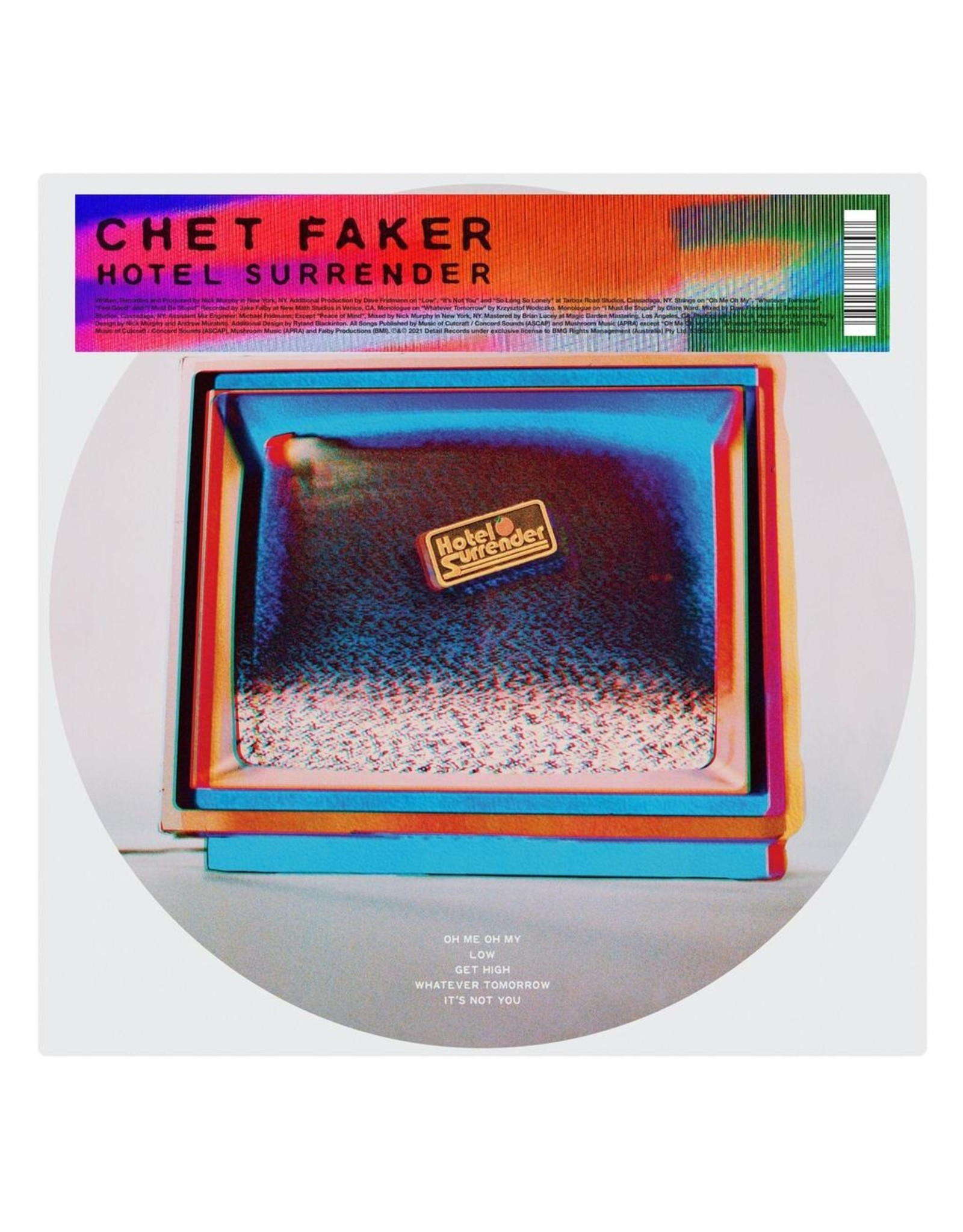 Chet Faker - Hotel Surrender (Exclusive Picture Disc)