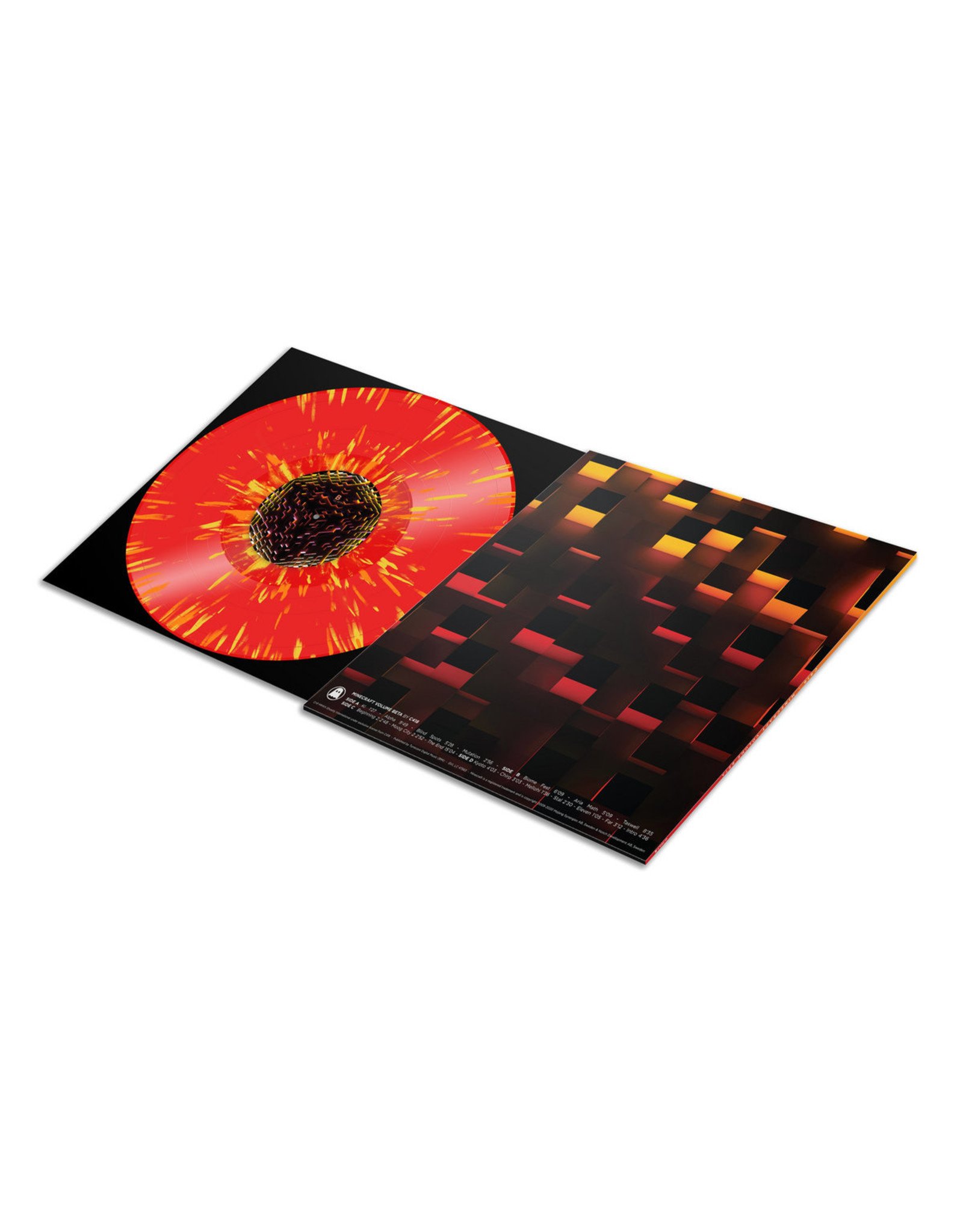 C418 - Minecraft Volume Beta (Fire Splatter Vinyl)