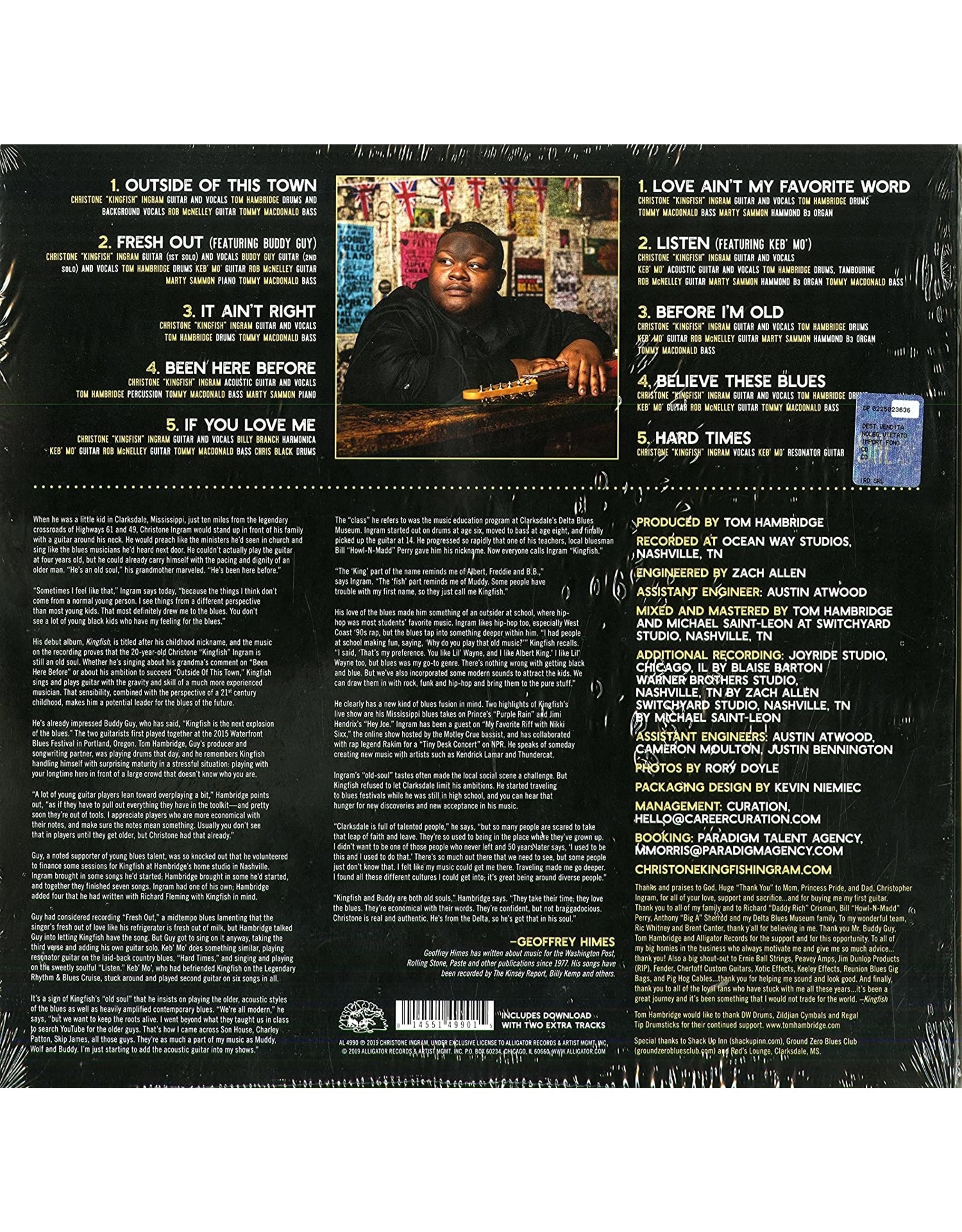 Christone "Kingfish" Ingram - Kingfish (Yellow Vinyl)